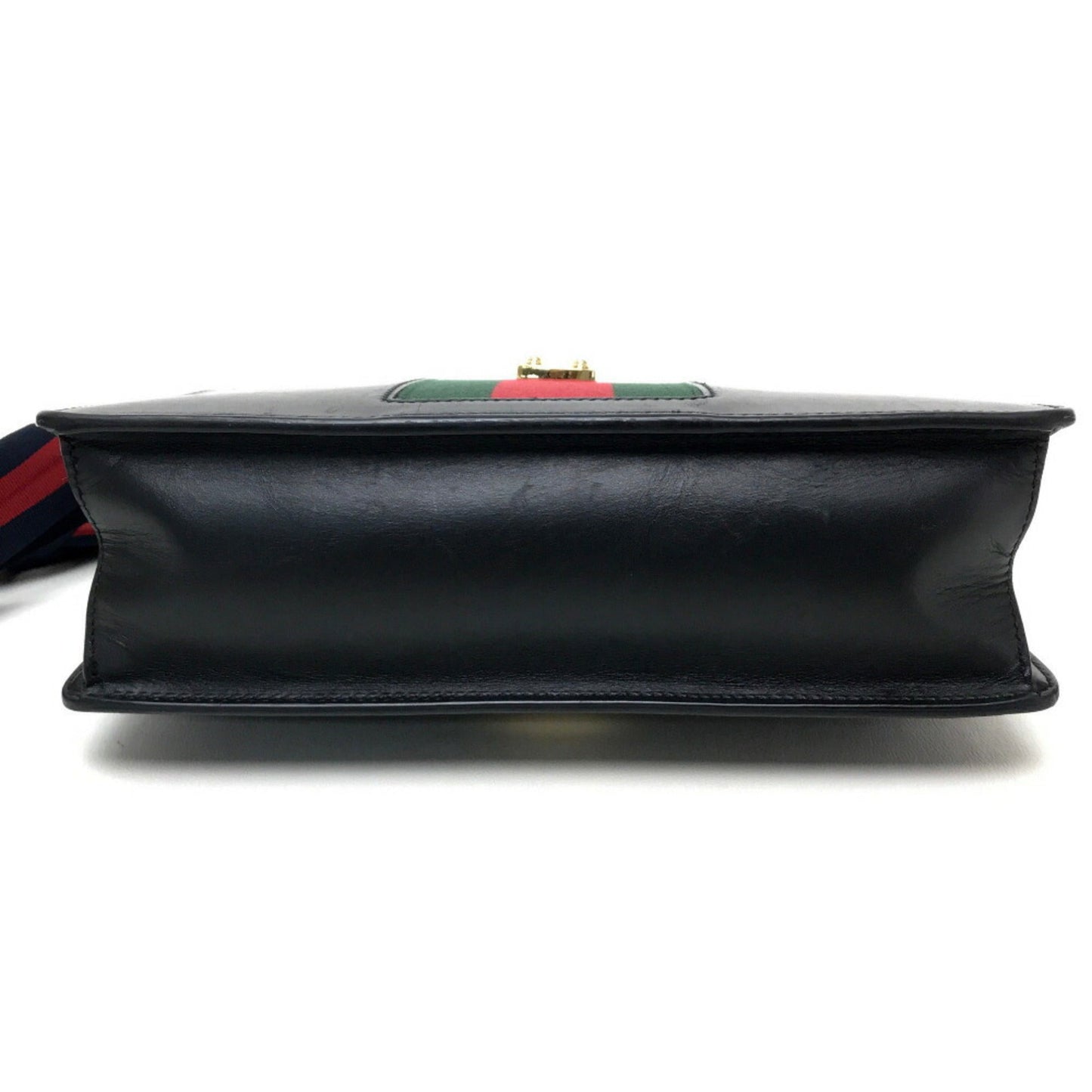 Gucci Black Leather Handbag Shoulder Bag