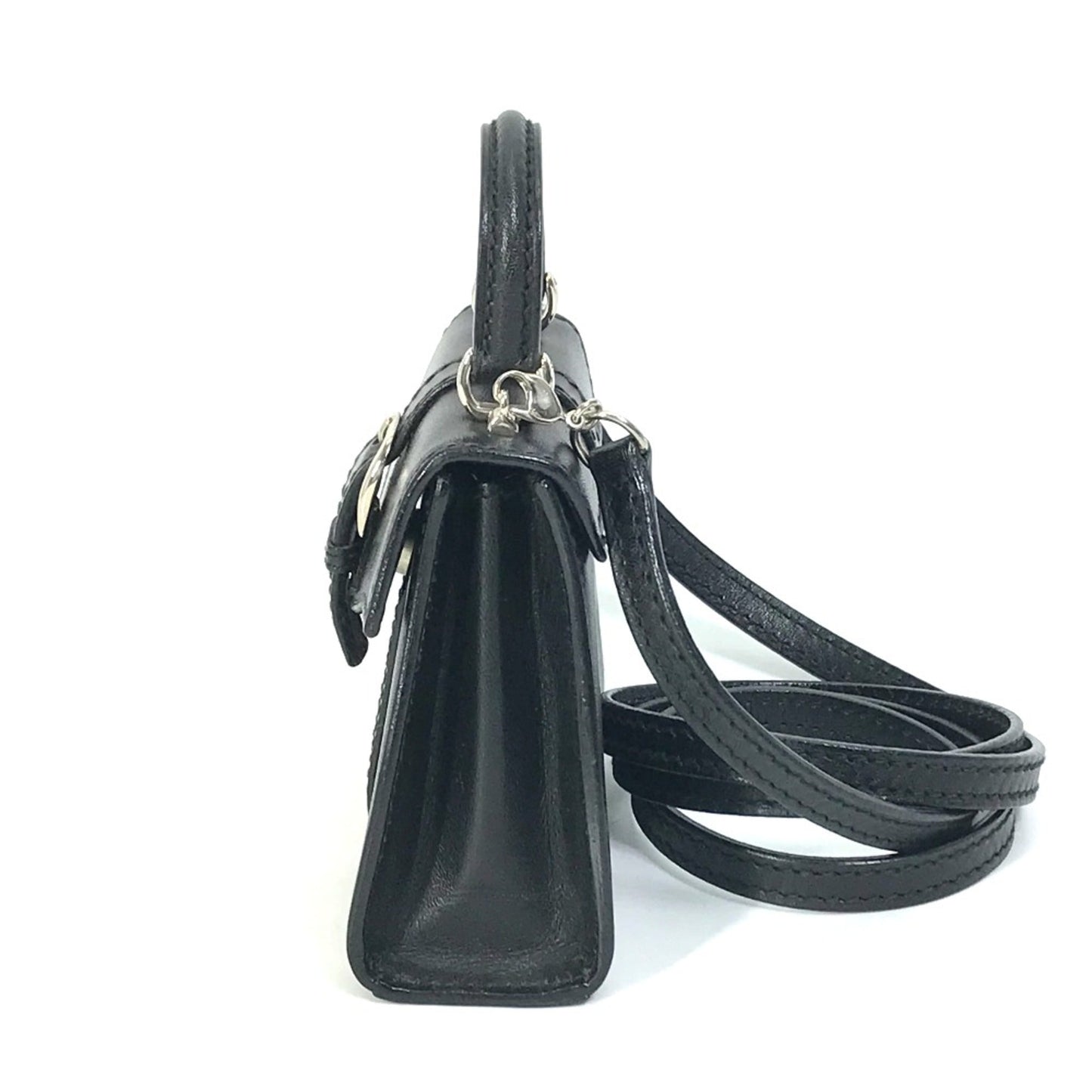 Gucci Black Leather Shoulder Bag