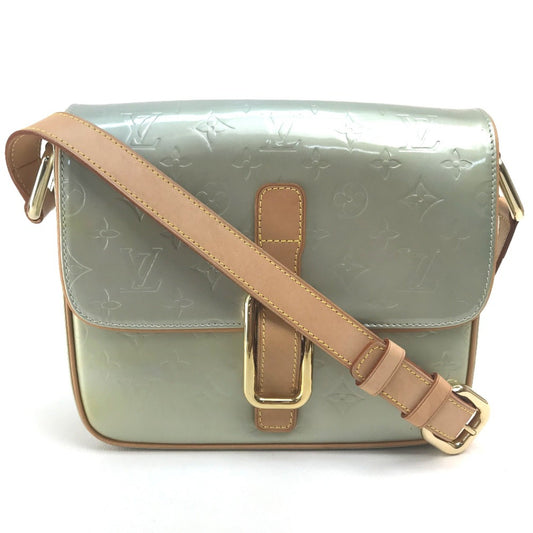 Louis Vuitton Green Leather Shoulder Bag ()