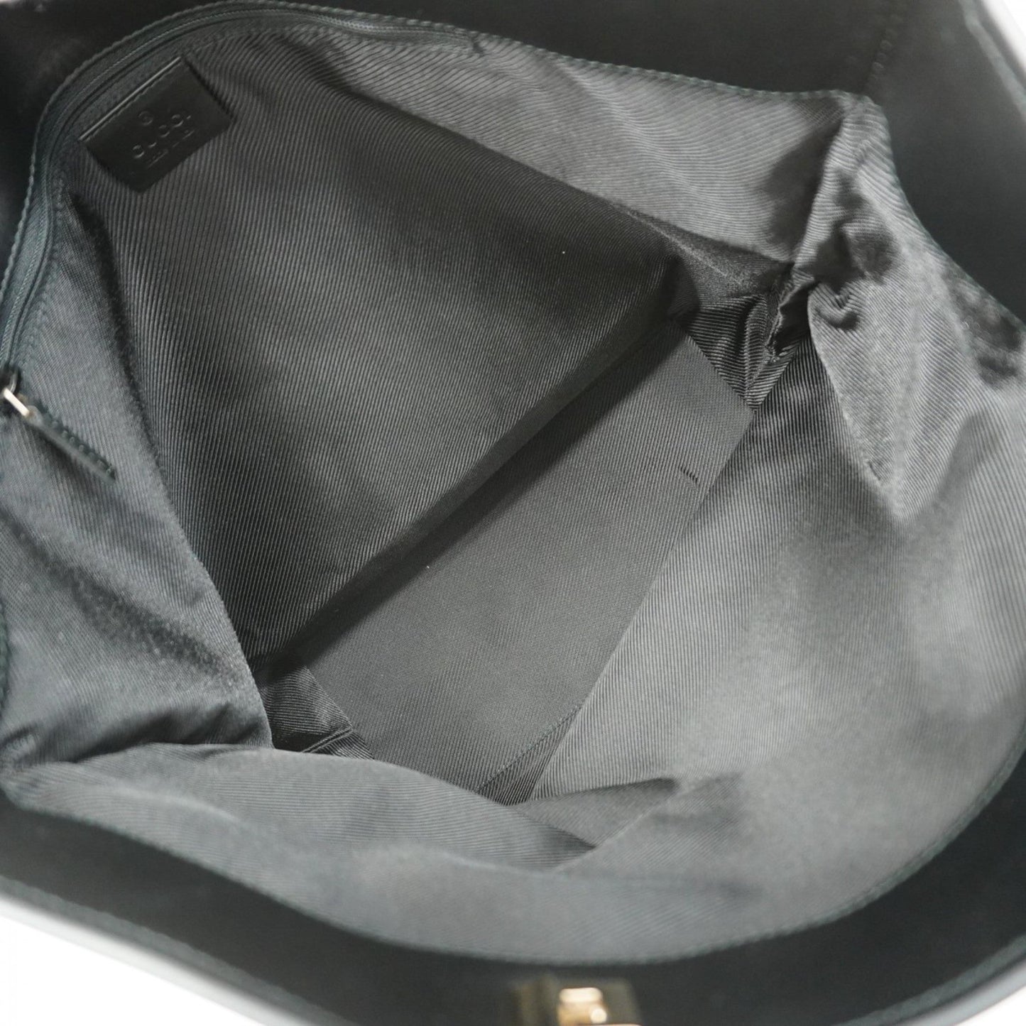 Gucci Black Canvas Tote Bag