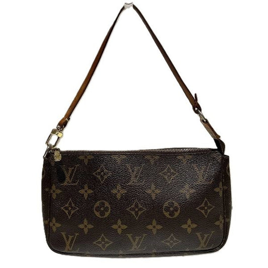 Louis Vuitton Brown Monogram Shoulder Bag ()