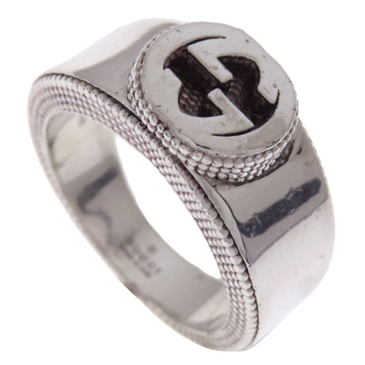 Gucci Silver 925 Band Ring ()