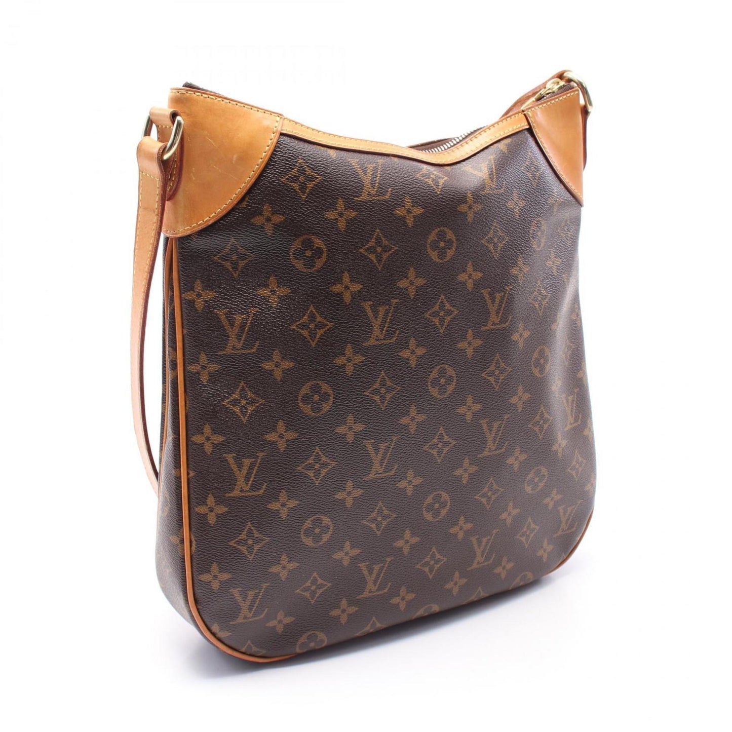 Louis Vuitton Brown Monogram Monogram Leather Shoulder Bag