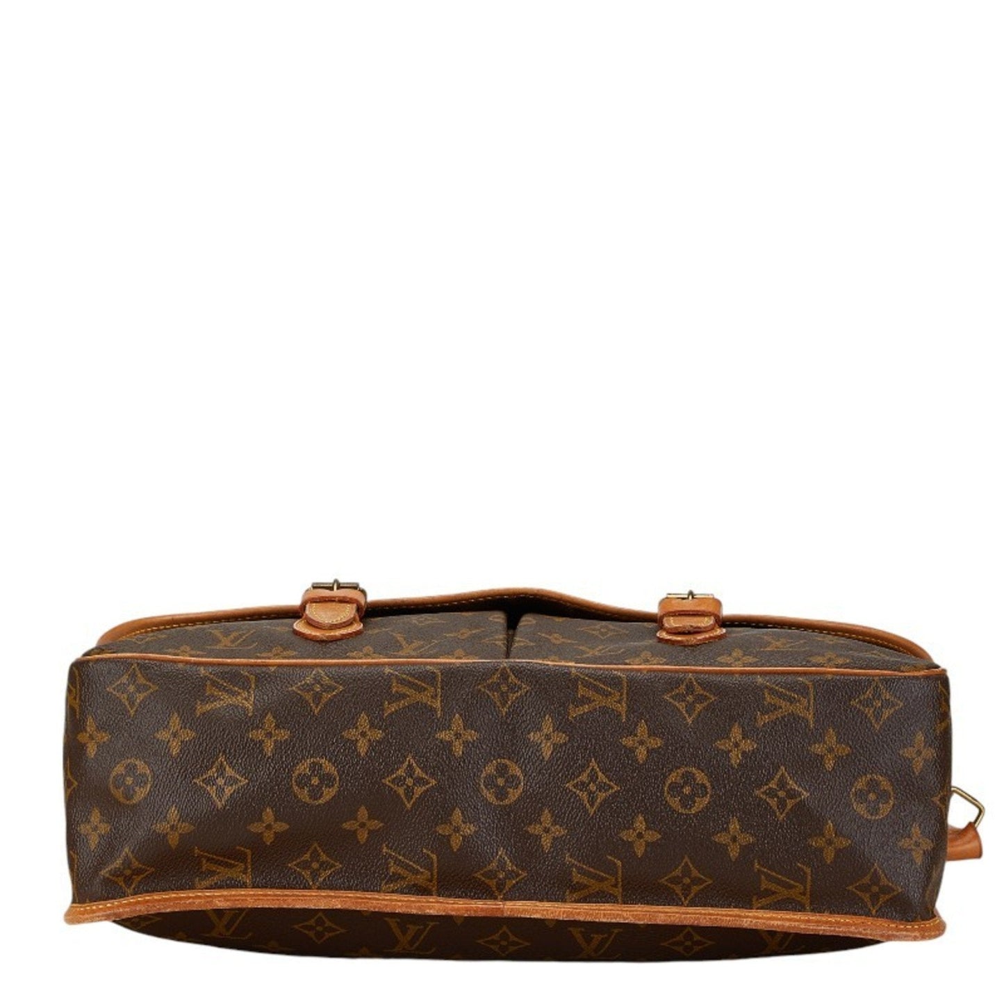 Louis Vuitton Brown Pvc Leather Shoulder Bag