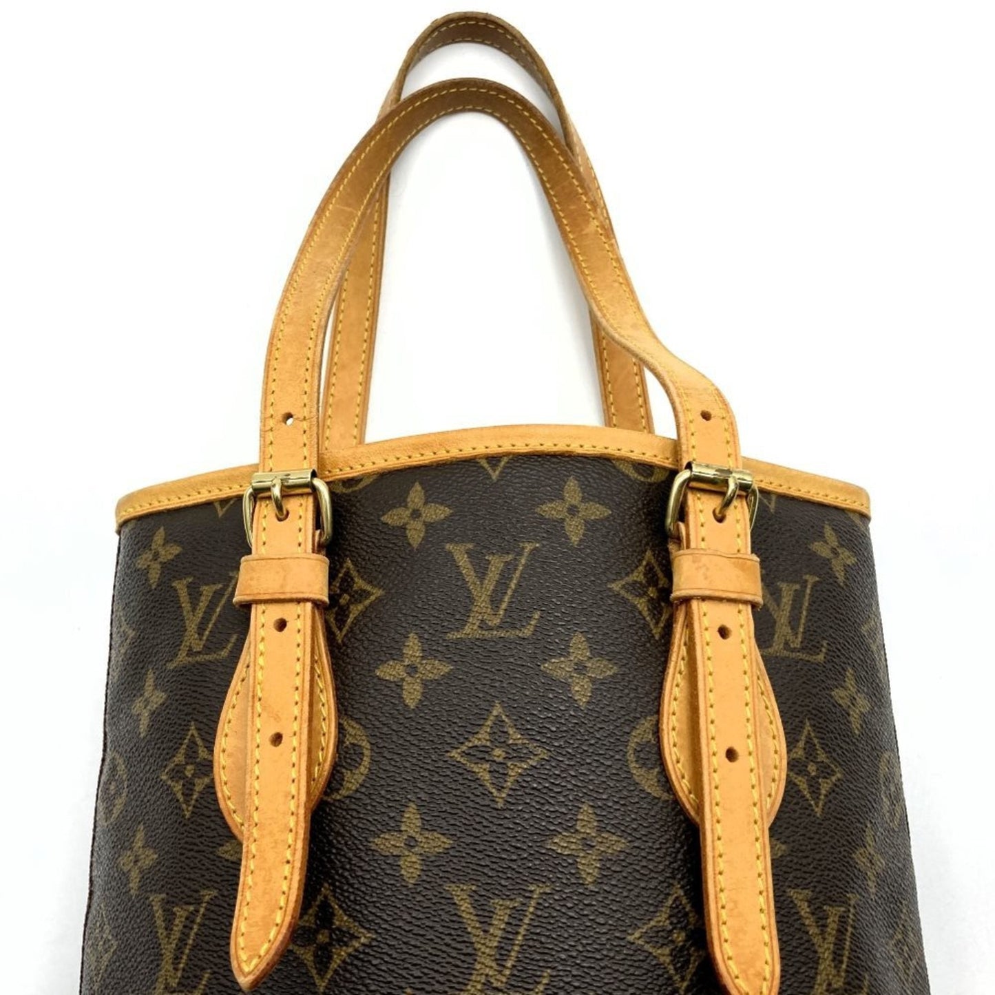 Louis Vuitton Brown Monogram Canvas Shoulder Bag Tote Bag