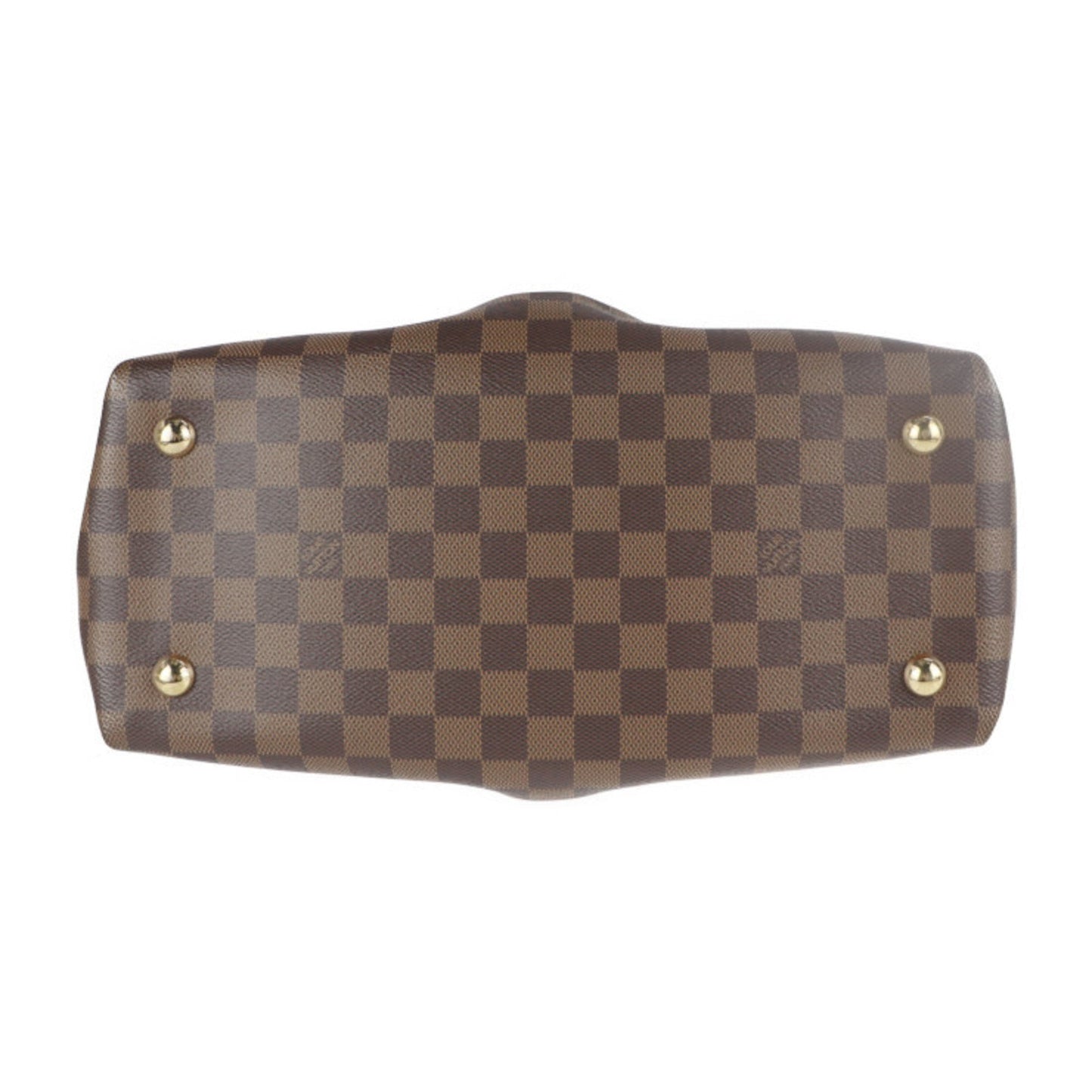 Louis Vuitton Brown Damier Canvas Handbag Shopping Bag Shoulder Bag Tote Bag
