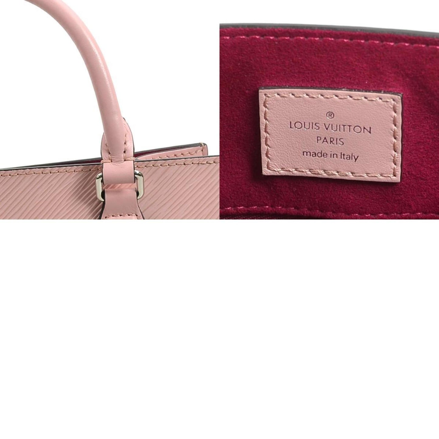 Louis Vuitton Light Pink Epi Leather Handbag Shoulder Bag