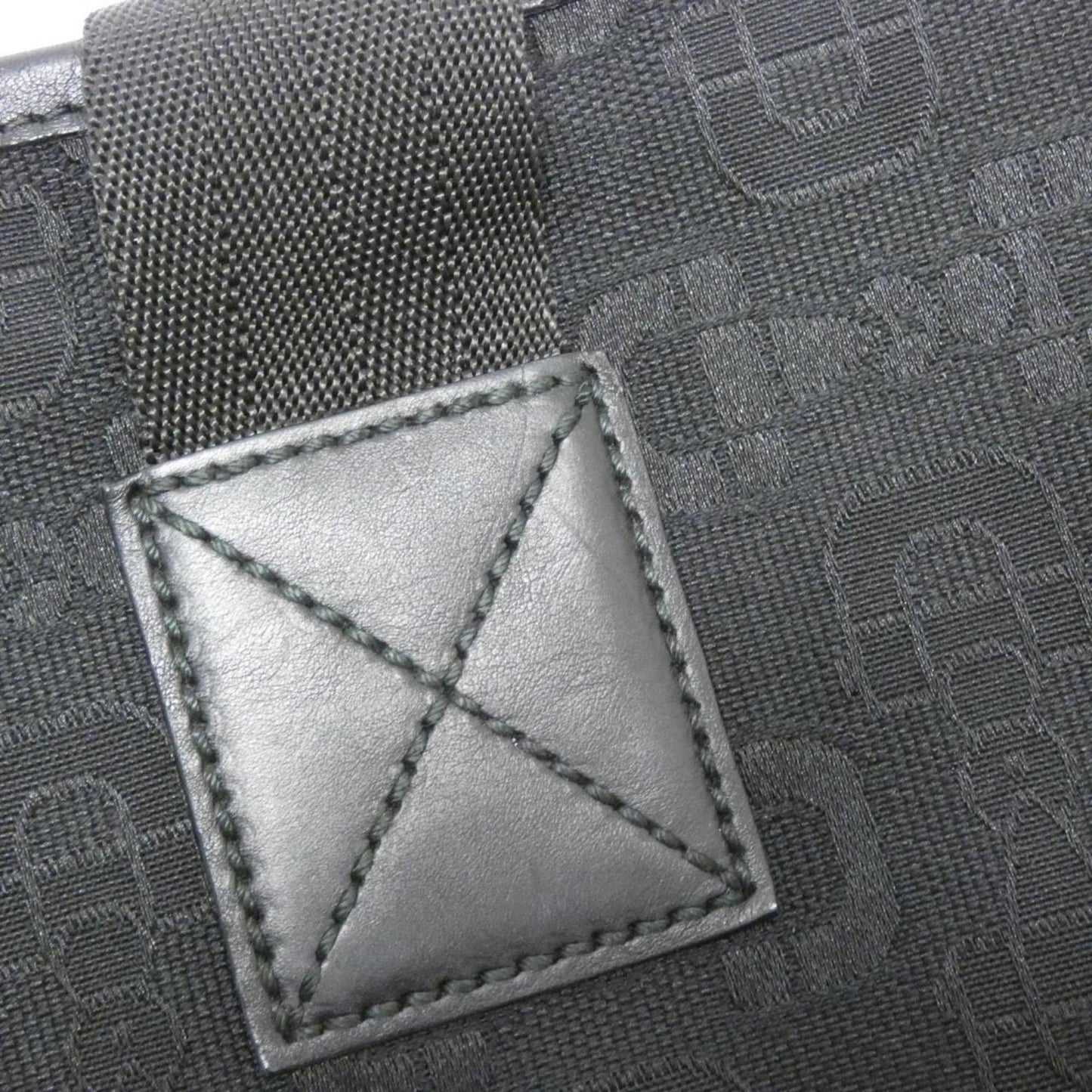 Gucci Black Canvas Handbag