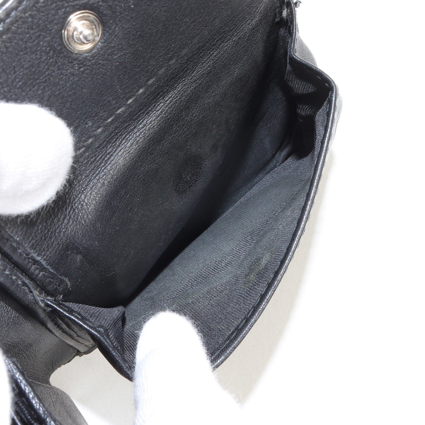 Gucci Black Leather Wallet (Bi-Fold)
