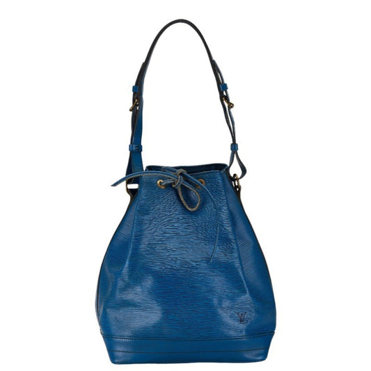 Louis Vuitton Toledo Blue Leather Shoulder Bag ()