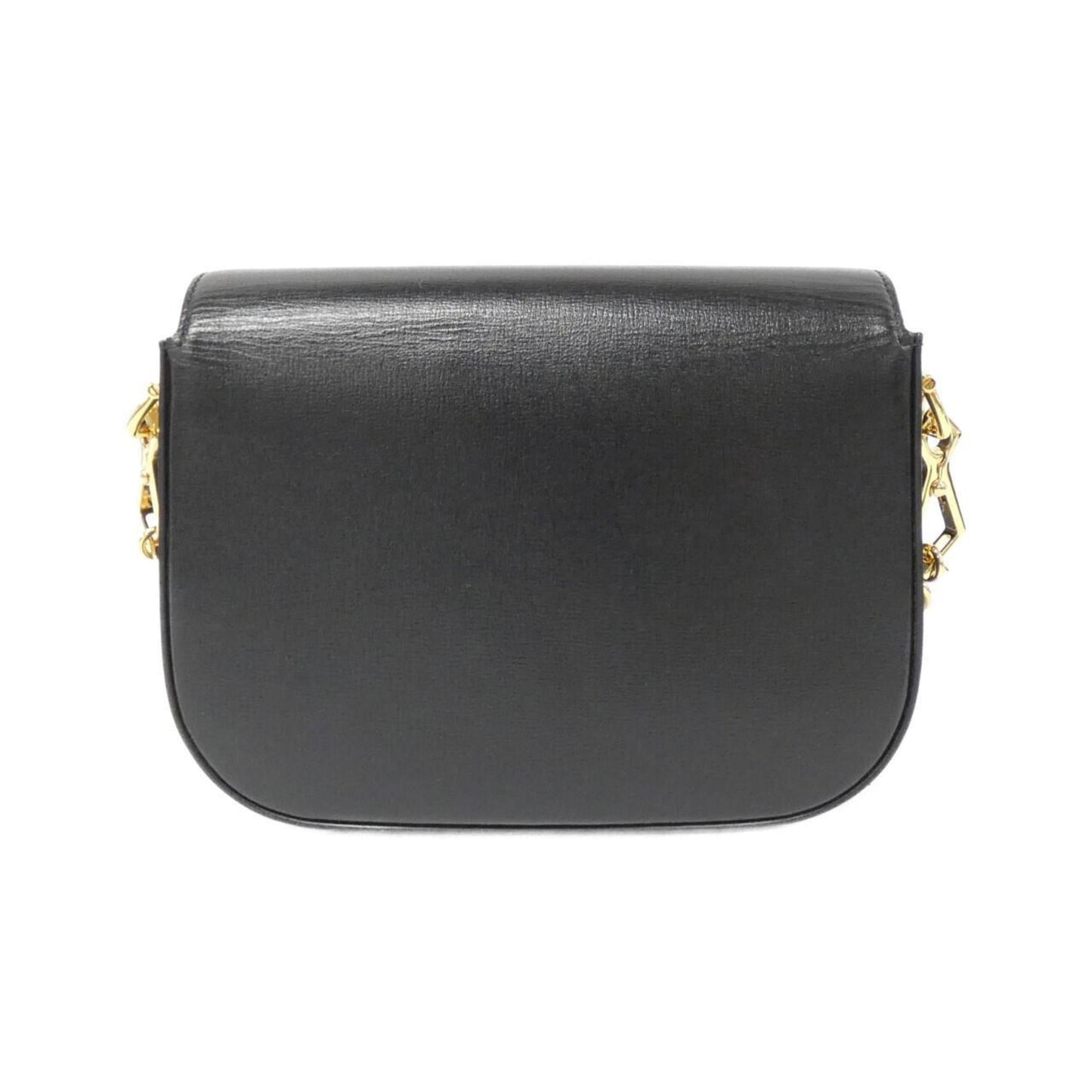Gucci Horsebit Black Leather Shoulder Bag