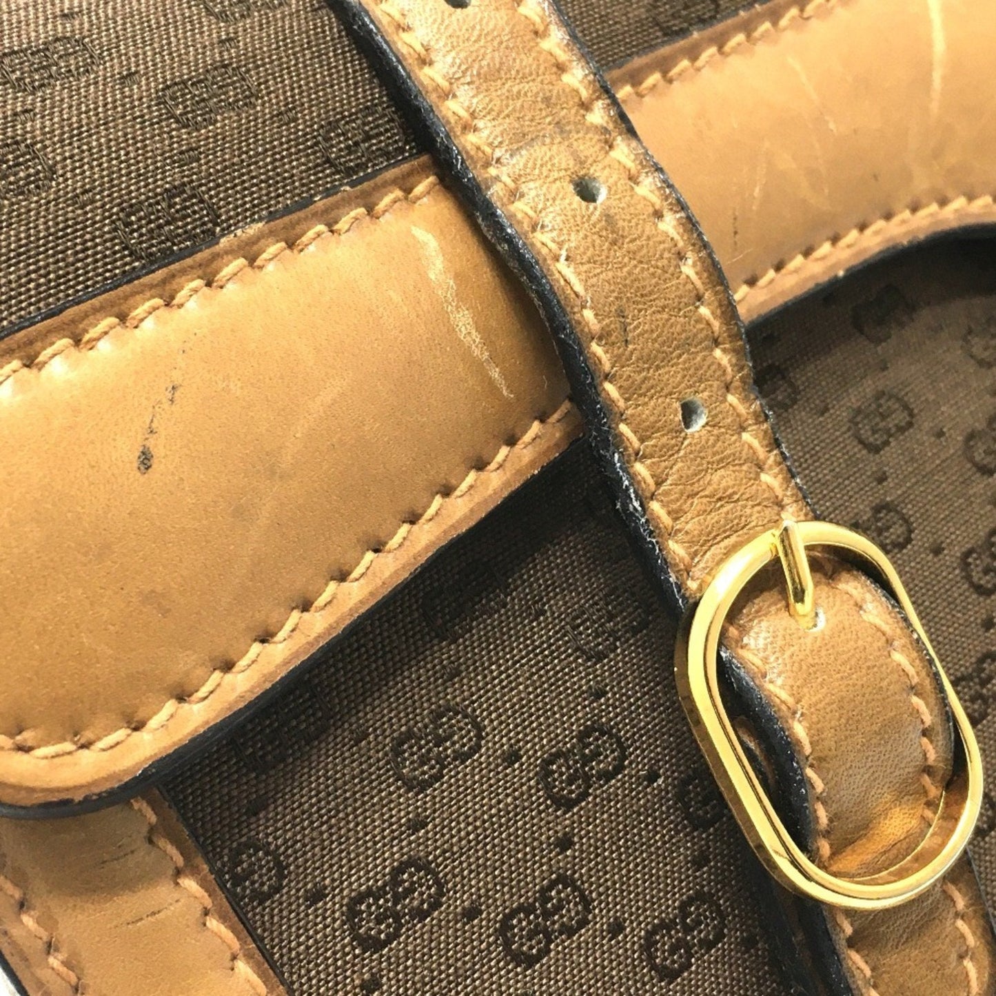 Gucci Gg Canvas Brown Gg Canvas Shoulder Bag Tote Bag