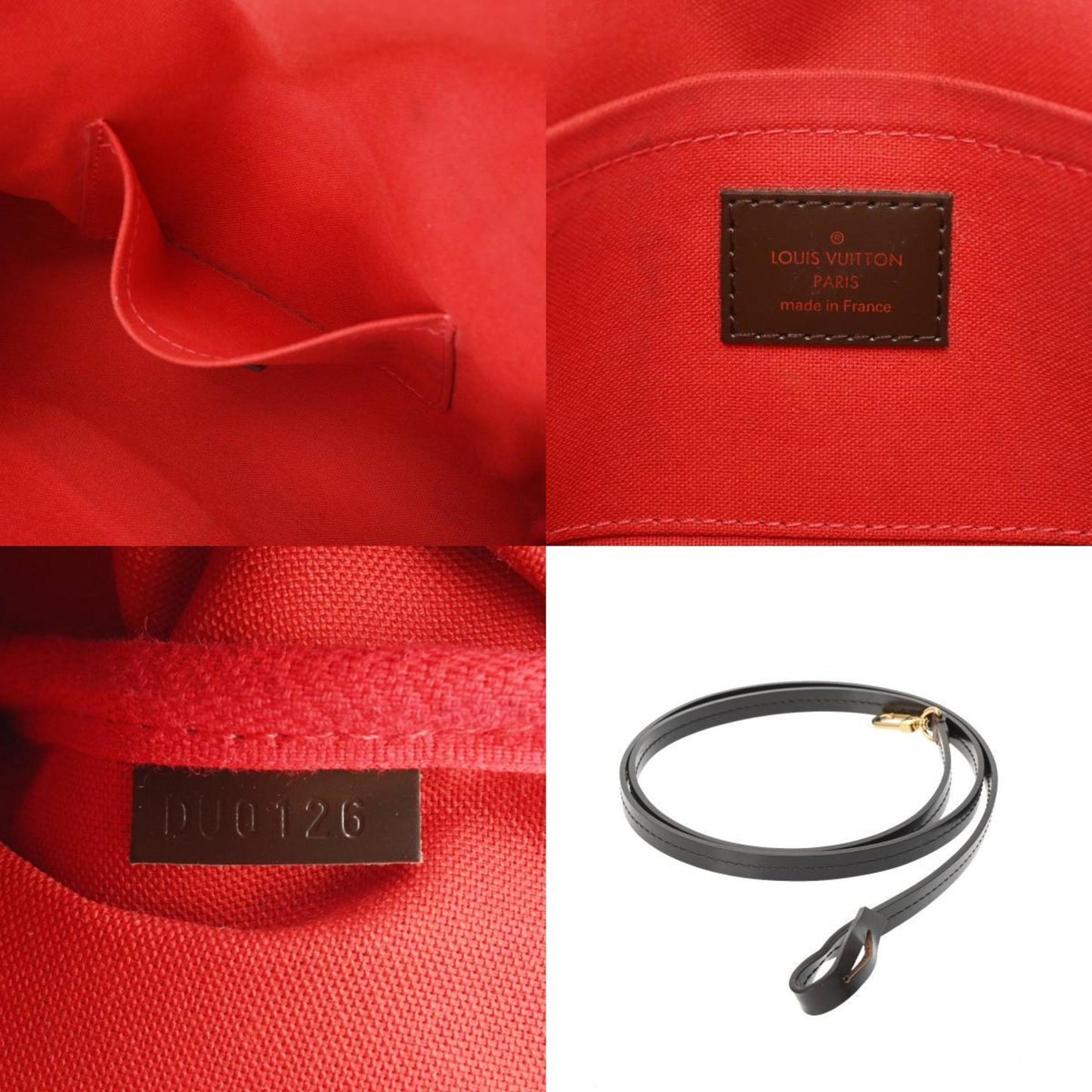 Louis Vuitton Damier Brown Damier Canvas Shoulder Bag