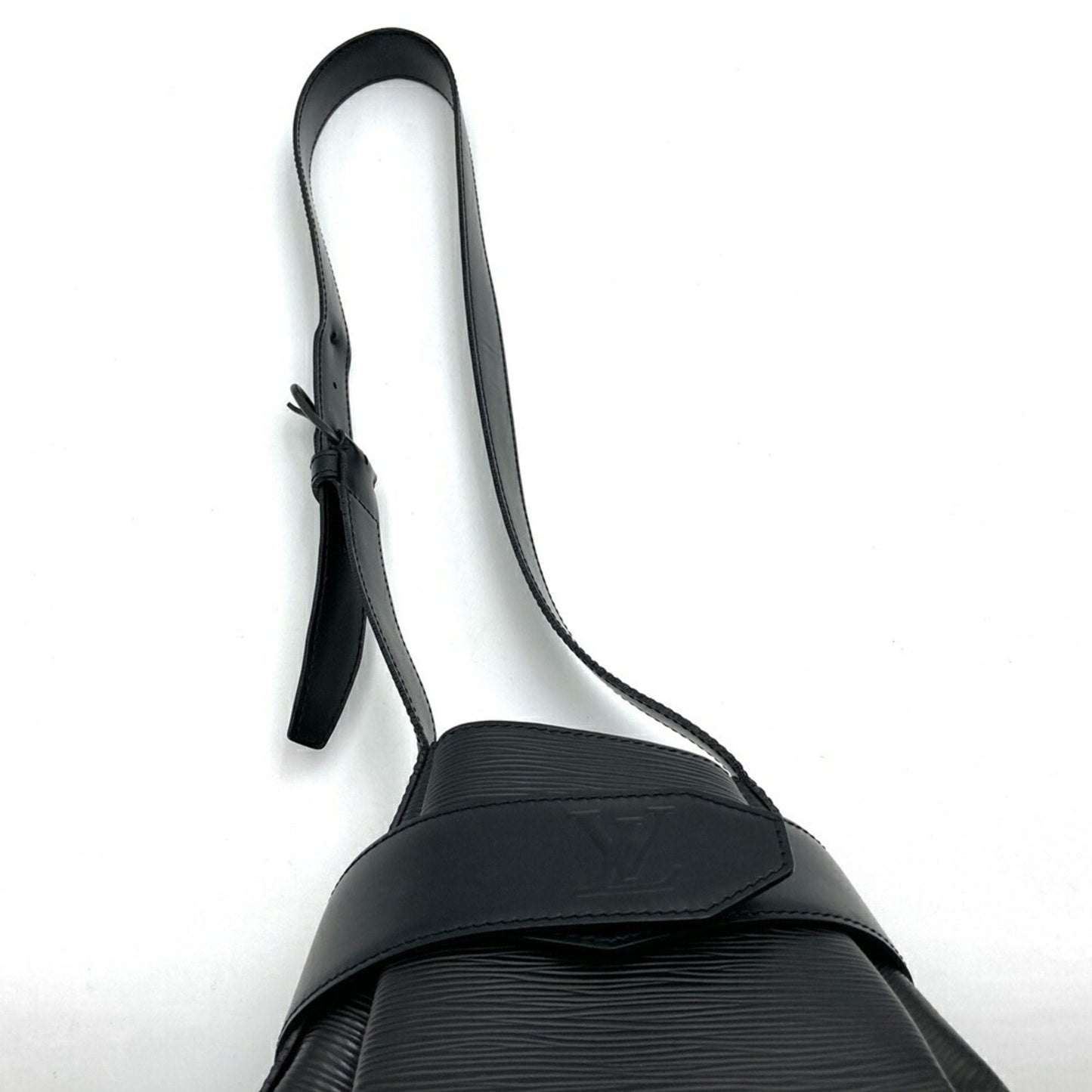Louis Vuitton Black Epi Leather Shoulder Bag