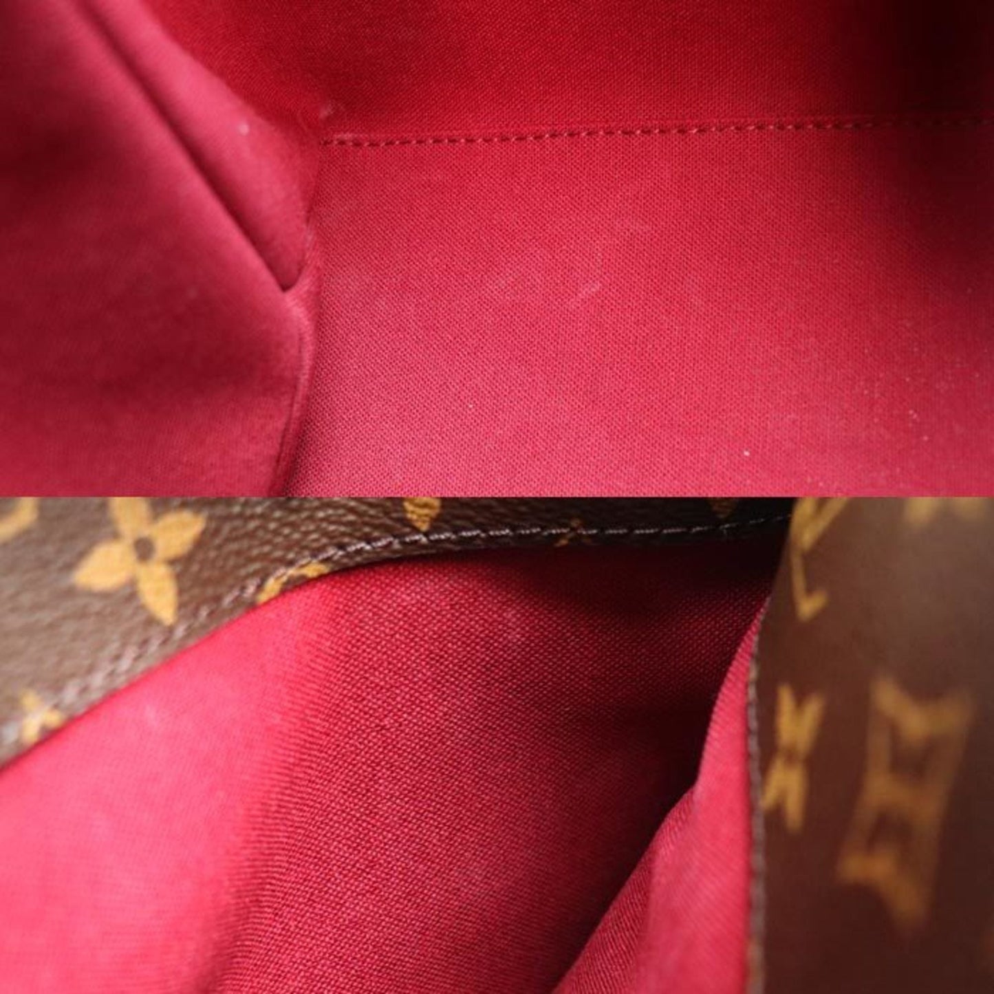Louis Vuitton Brown Monogram Canvas Shoulder Bag