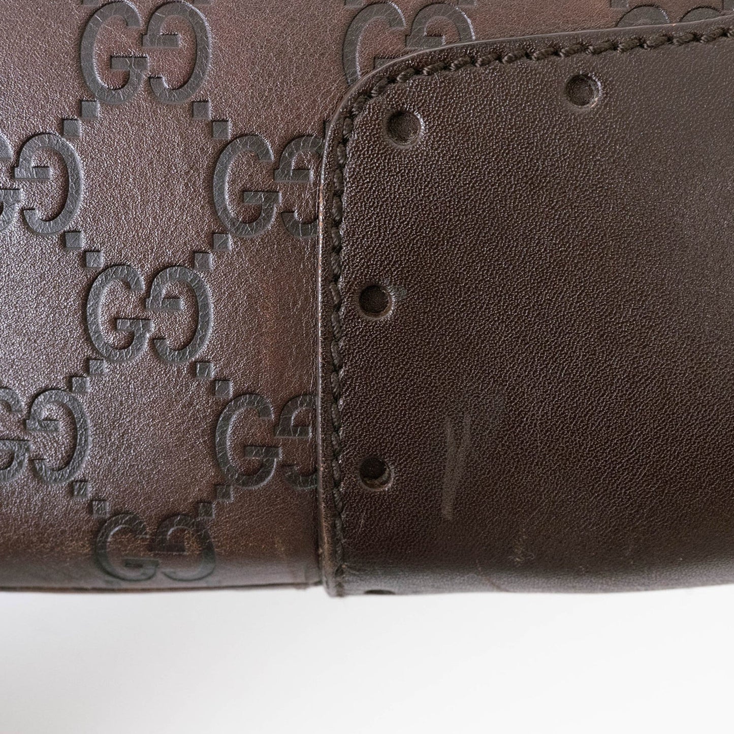 Gucci Brown Leather Handbag