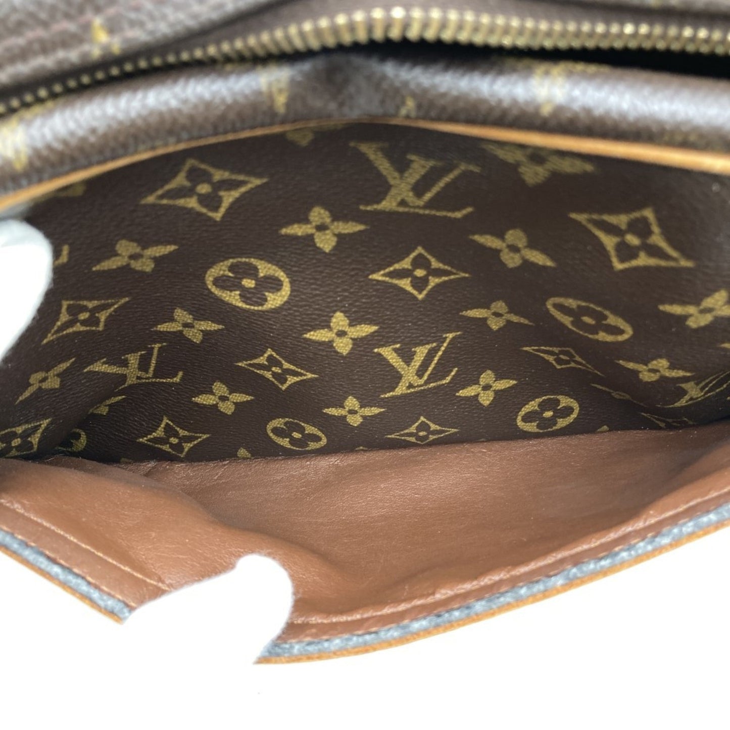 Louis Vuitton Brown Monogram Shoulder Bag