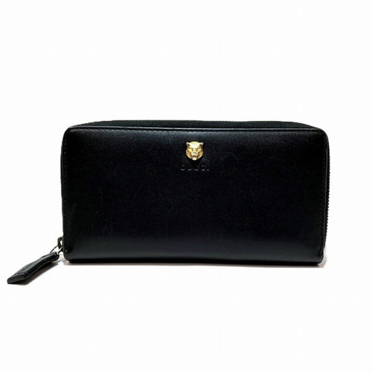 Gucci Black Leather Coin Purse/Coin Case ()
