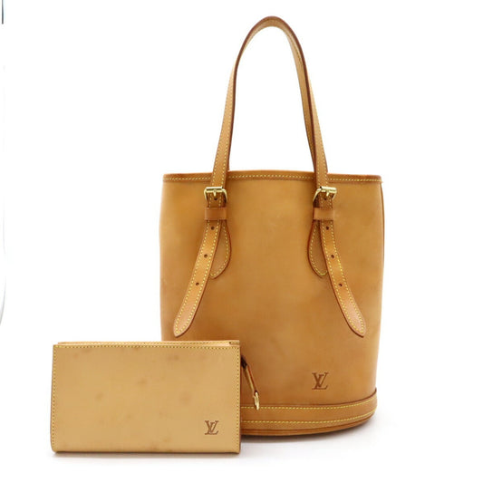 Louis Vuitton Brown Nomade Leather Leather Pouch Shoulder Bag Tote Bag ()