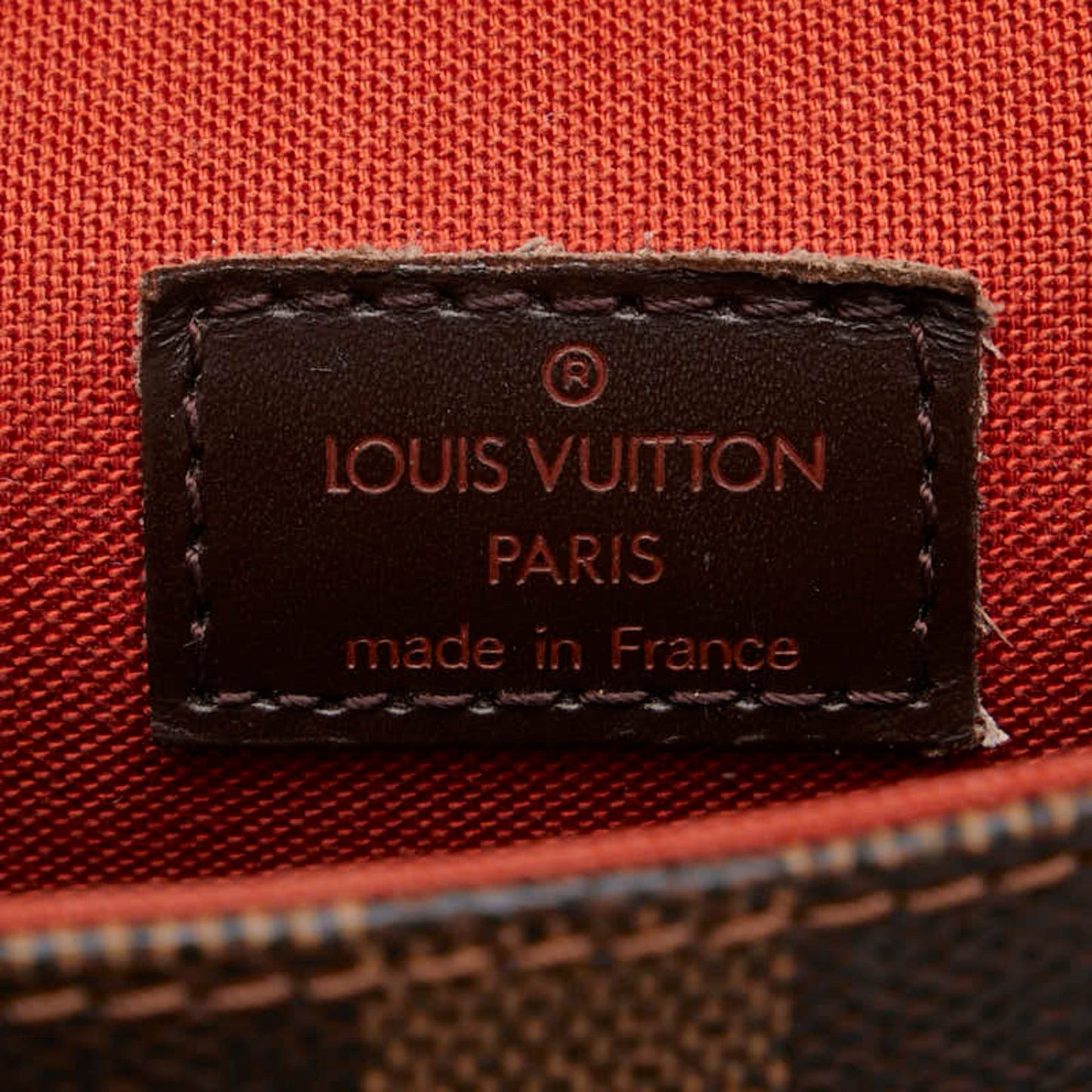 Louis Vuitton Brown Pvc Leather Shoulder Bag