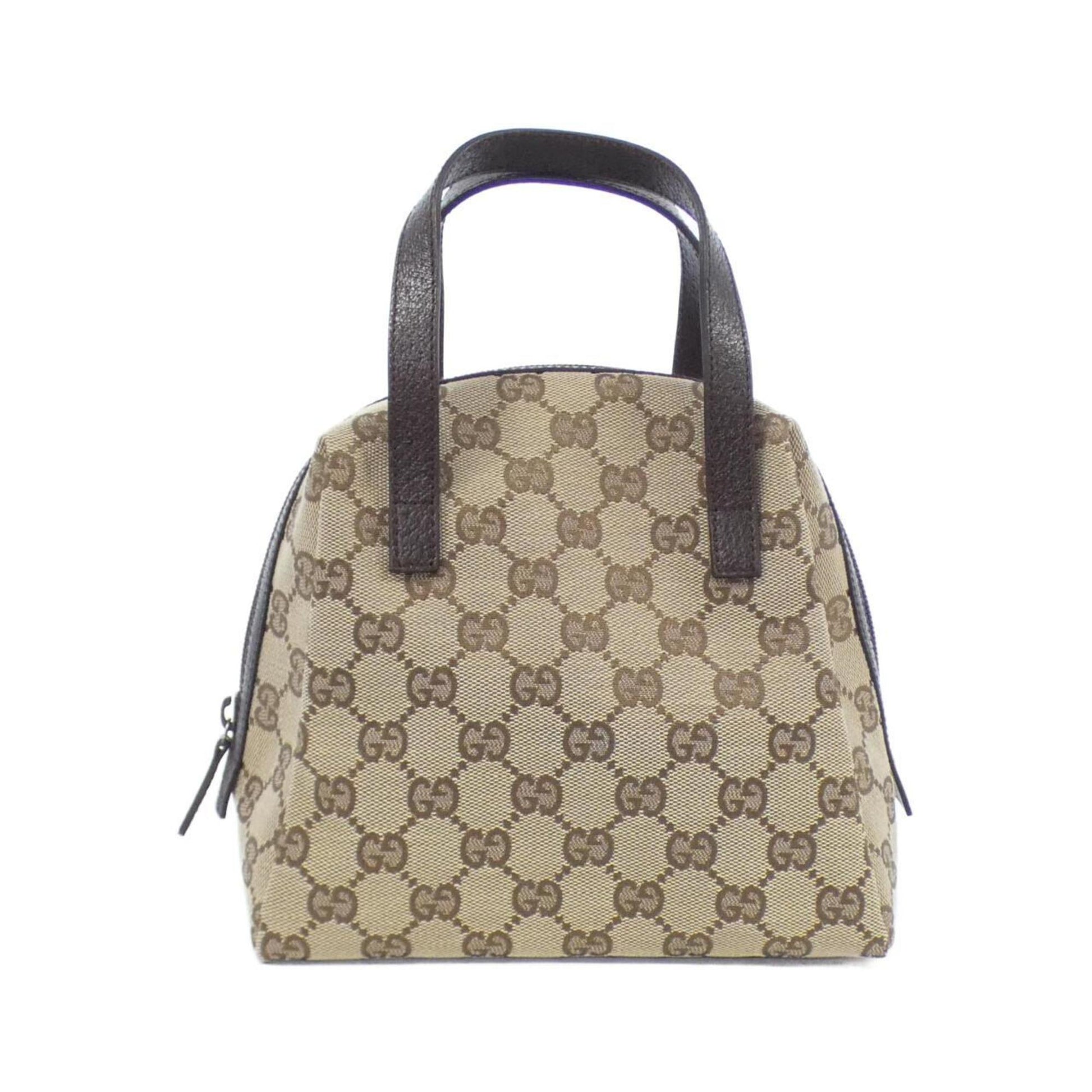 Gucci Beige Brown Gg Canvas Handbag ()