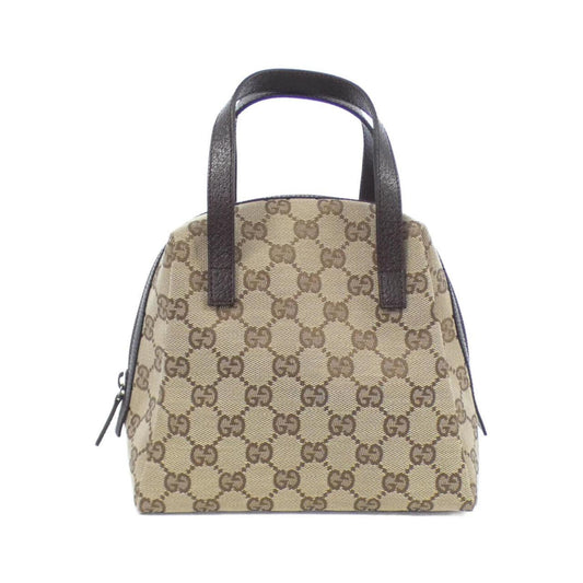 Gucci Beige Brown Gg Canvas Handbag ()