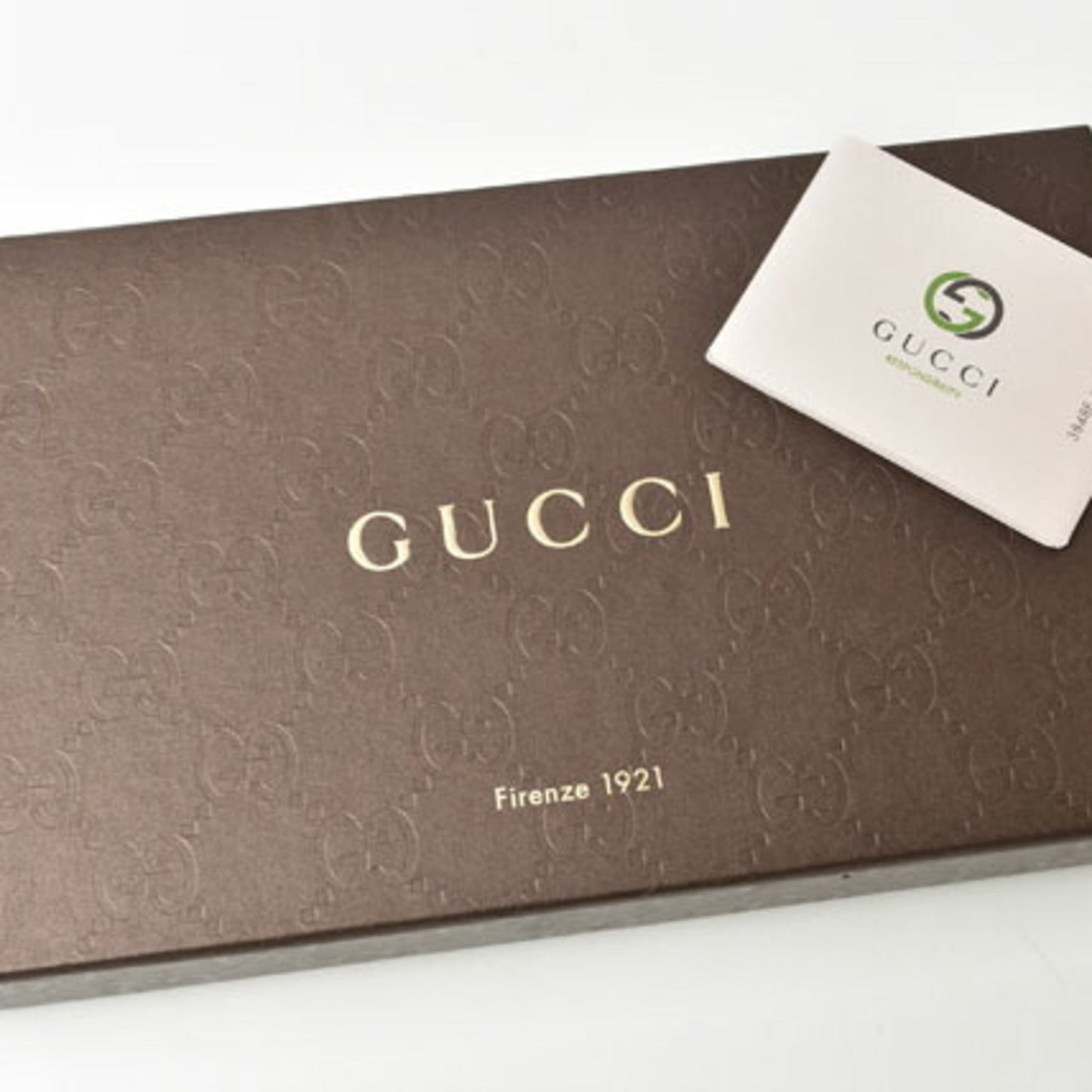 Gucci Soho Brown Leather Long Wallet (Bi-Fold)
