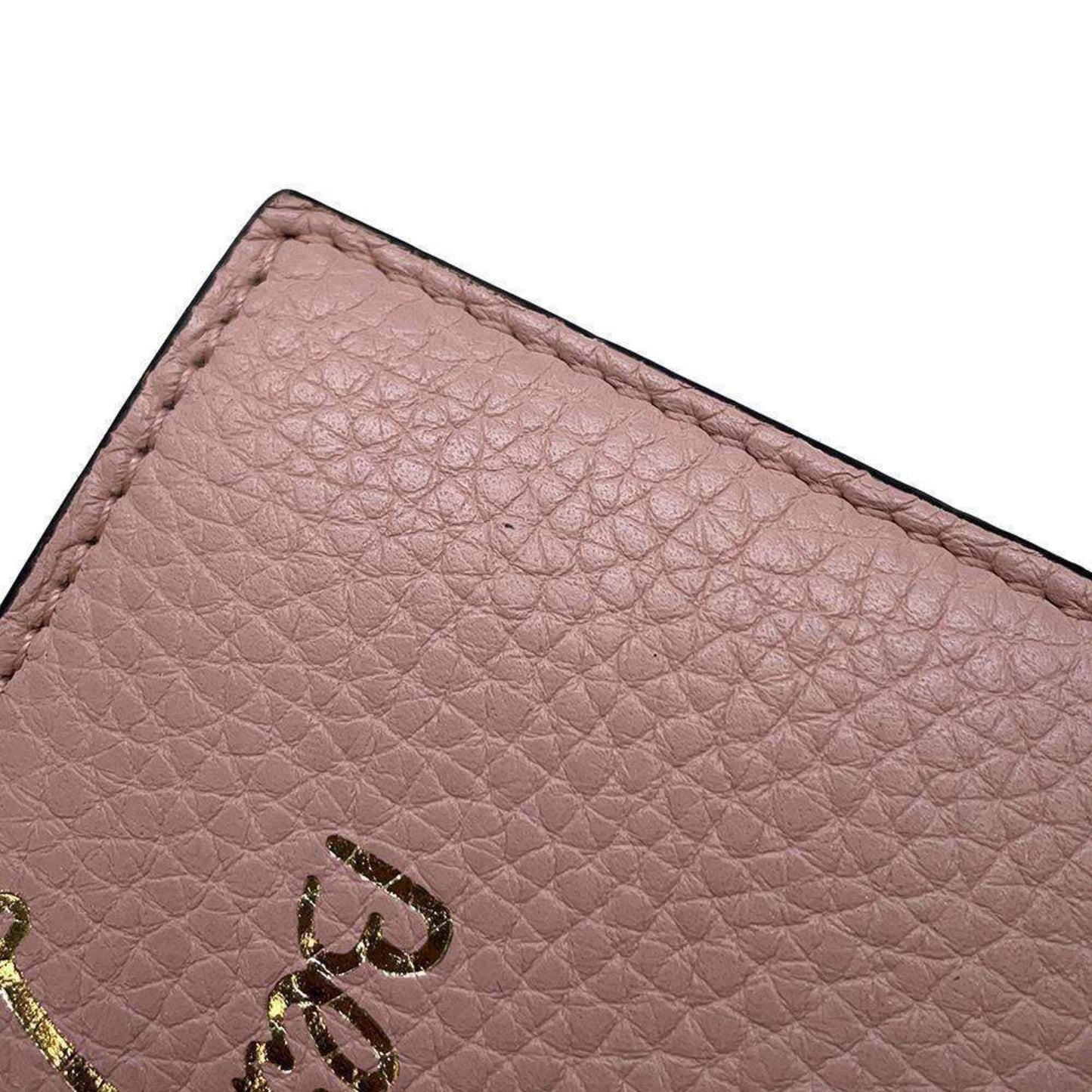 Gucci Pink Leather Wallet (Bi-Fold)