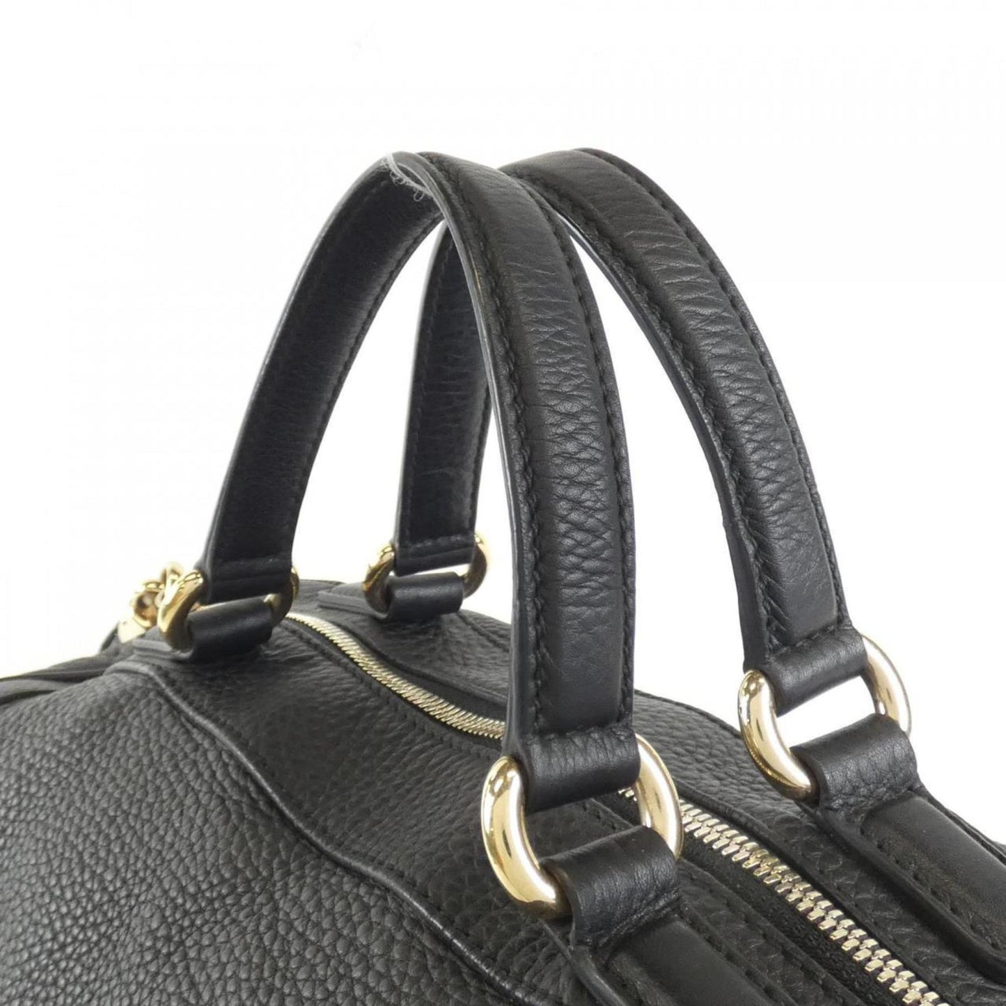 Gucci Black Leather Handbag