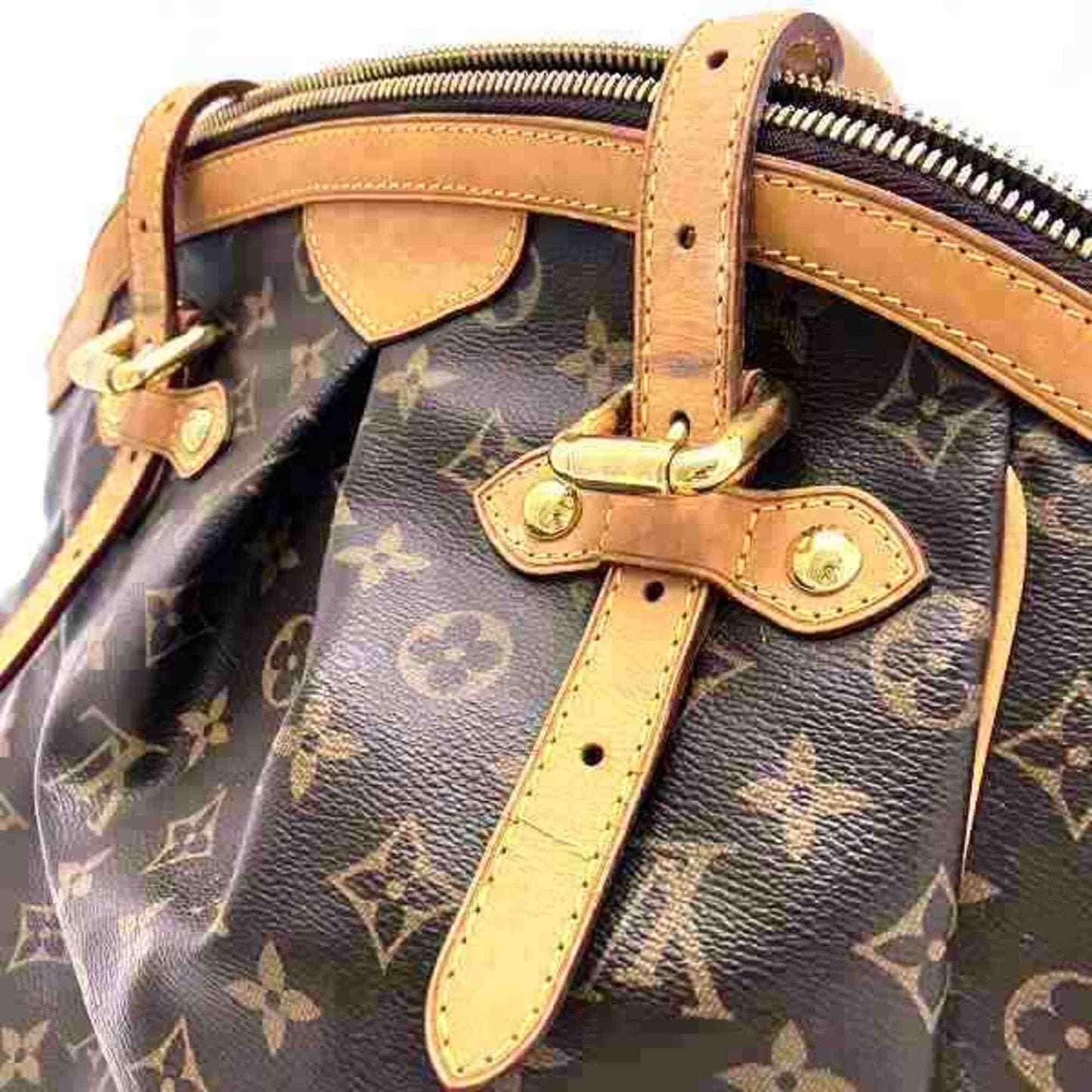 Louis Vuitton Brown Monogram Shoulder Bag