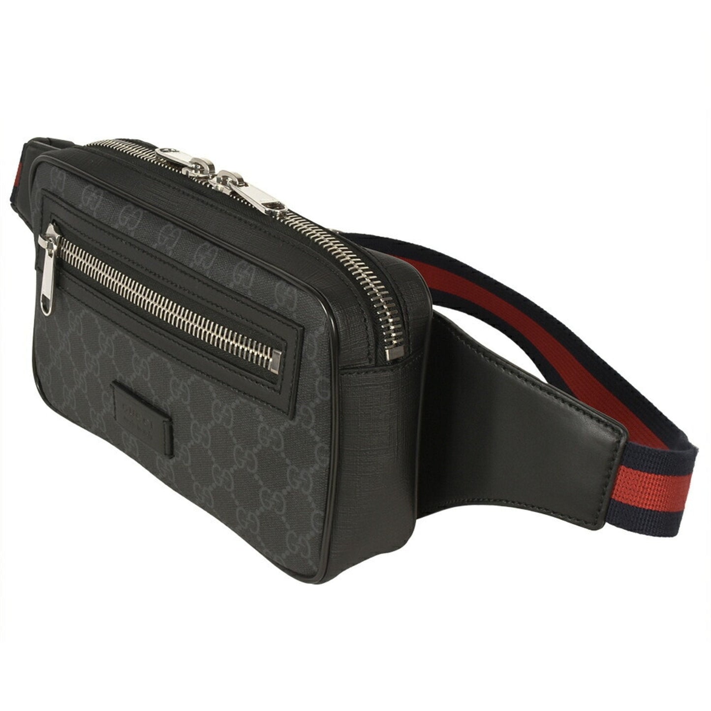 Gucci Black Gg Supreme Sling Bag