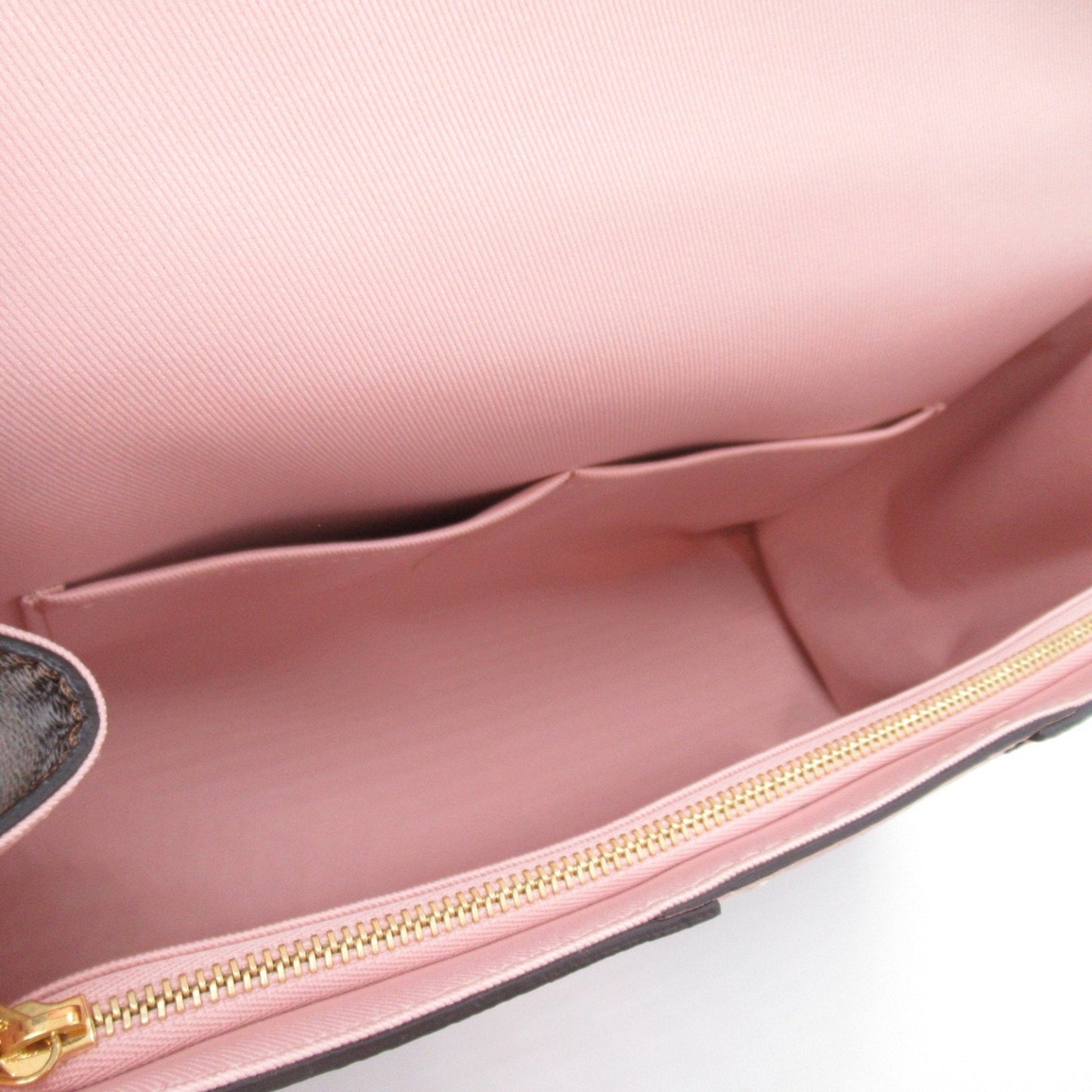 Louis Vuitton Brown Magnolia Coated Canvas Shoulder Bag