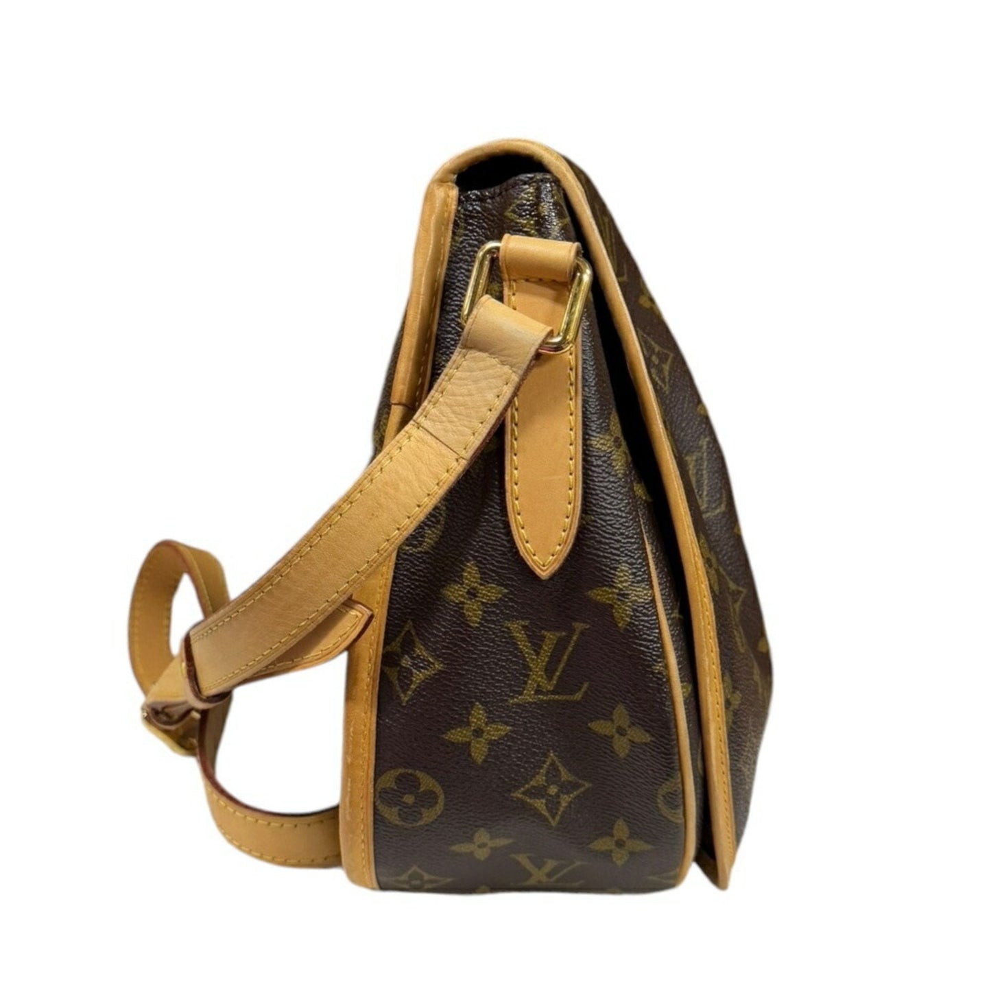 Louis Vuitton Brown Monogram Canvas Shoulder Bag