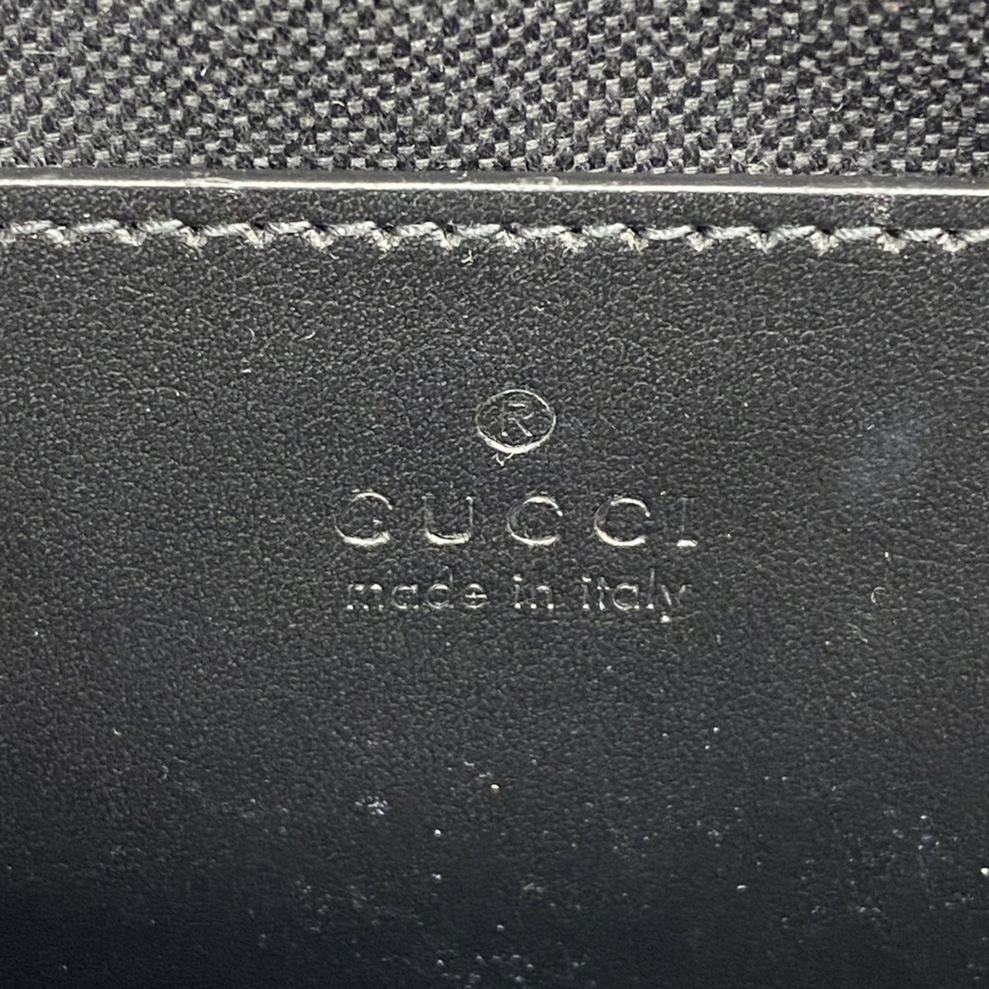 Gucci Black Leather Shoulder Bag