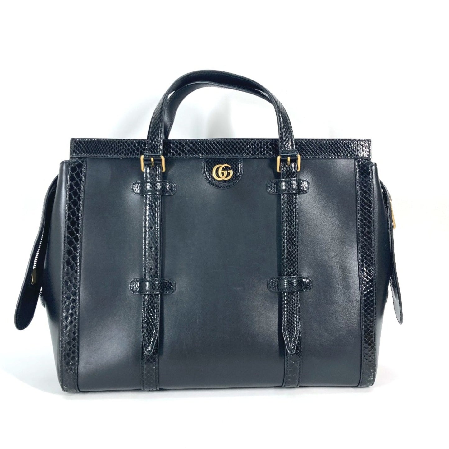 Gucci Black Leather Handbag ()