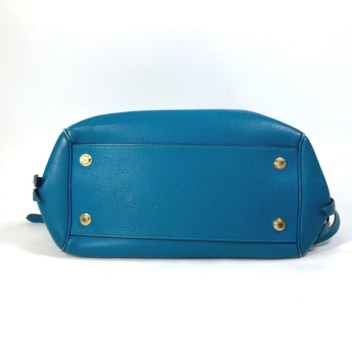 Louis Vuitton Blue Leather Shoulder Bag