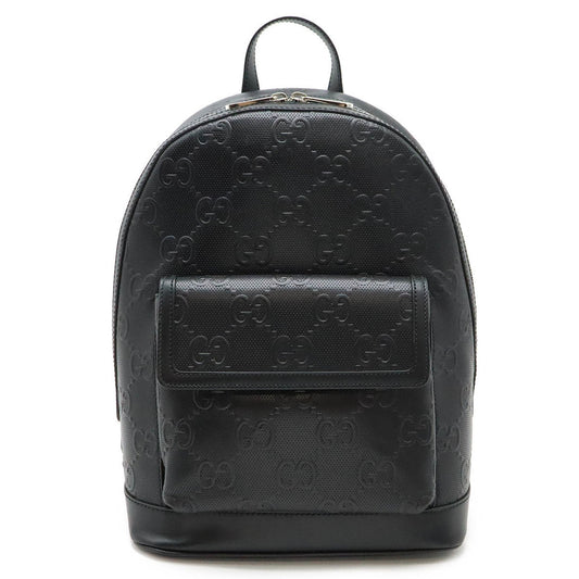 Gucci Black Leather Backpack ()