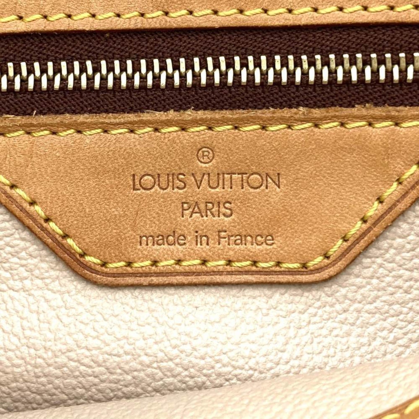 Louis Vuitton Brown Monogram Canvas Shoulder Bag Tote Bag