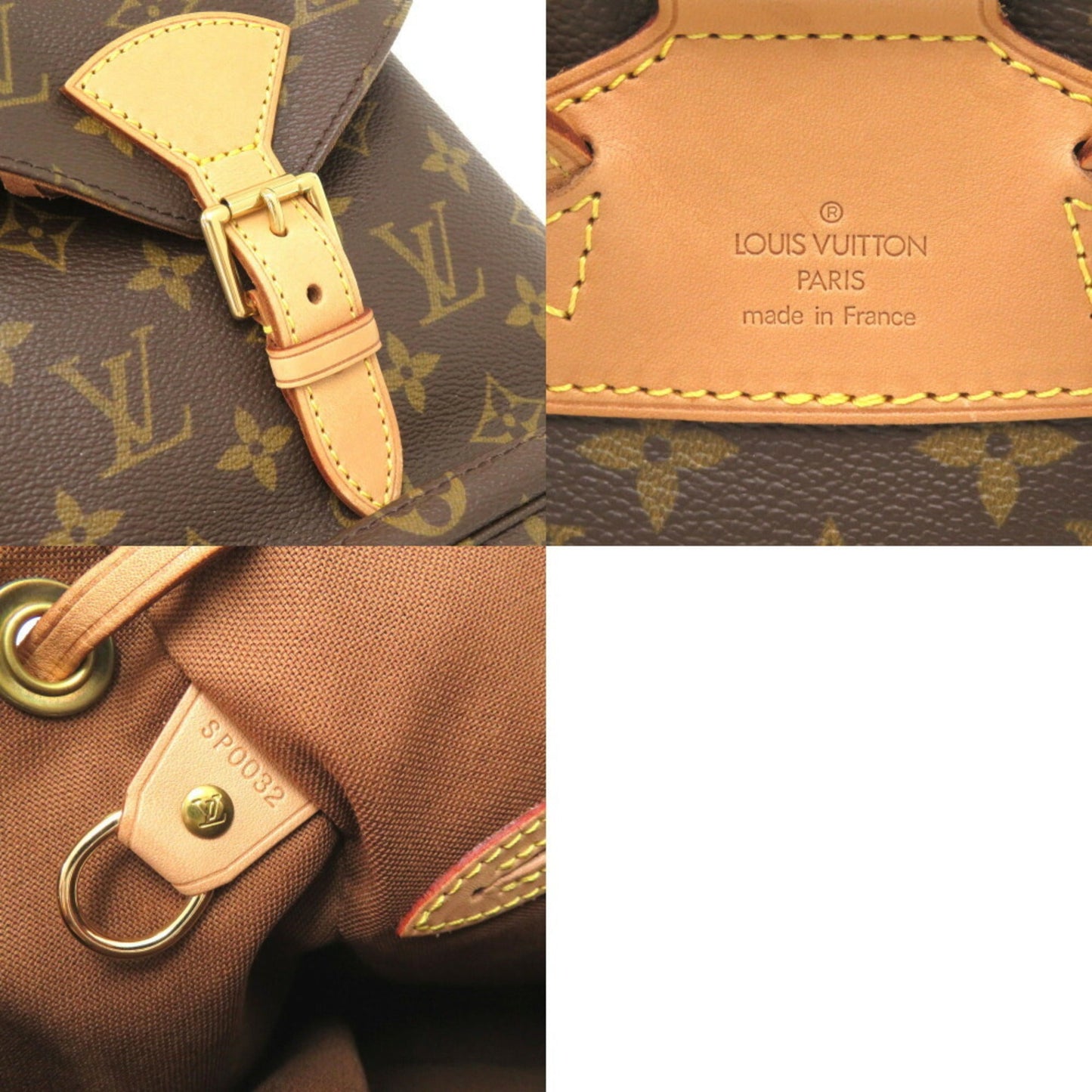 Louis Vuitton Brown Monogram Backpack