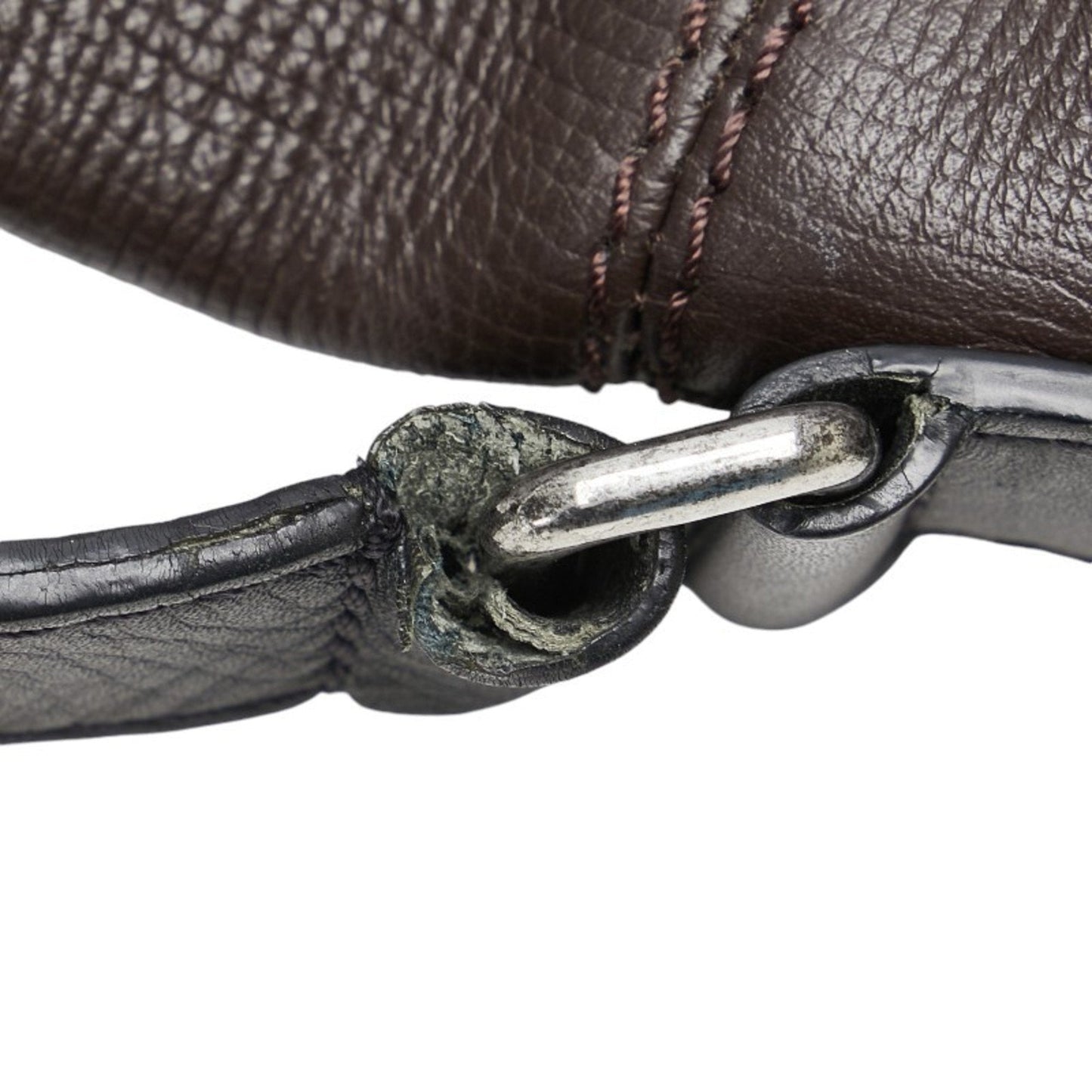 Louis Vuitton Brown Marron Leather Shoulder Bag