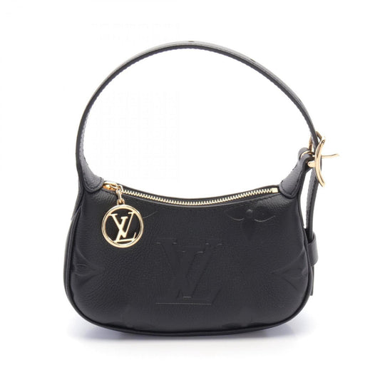 Louis Vuitton Black Noir Monogram Empreinte Shoulder Bag ()