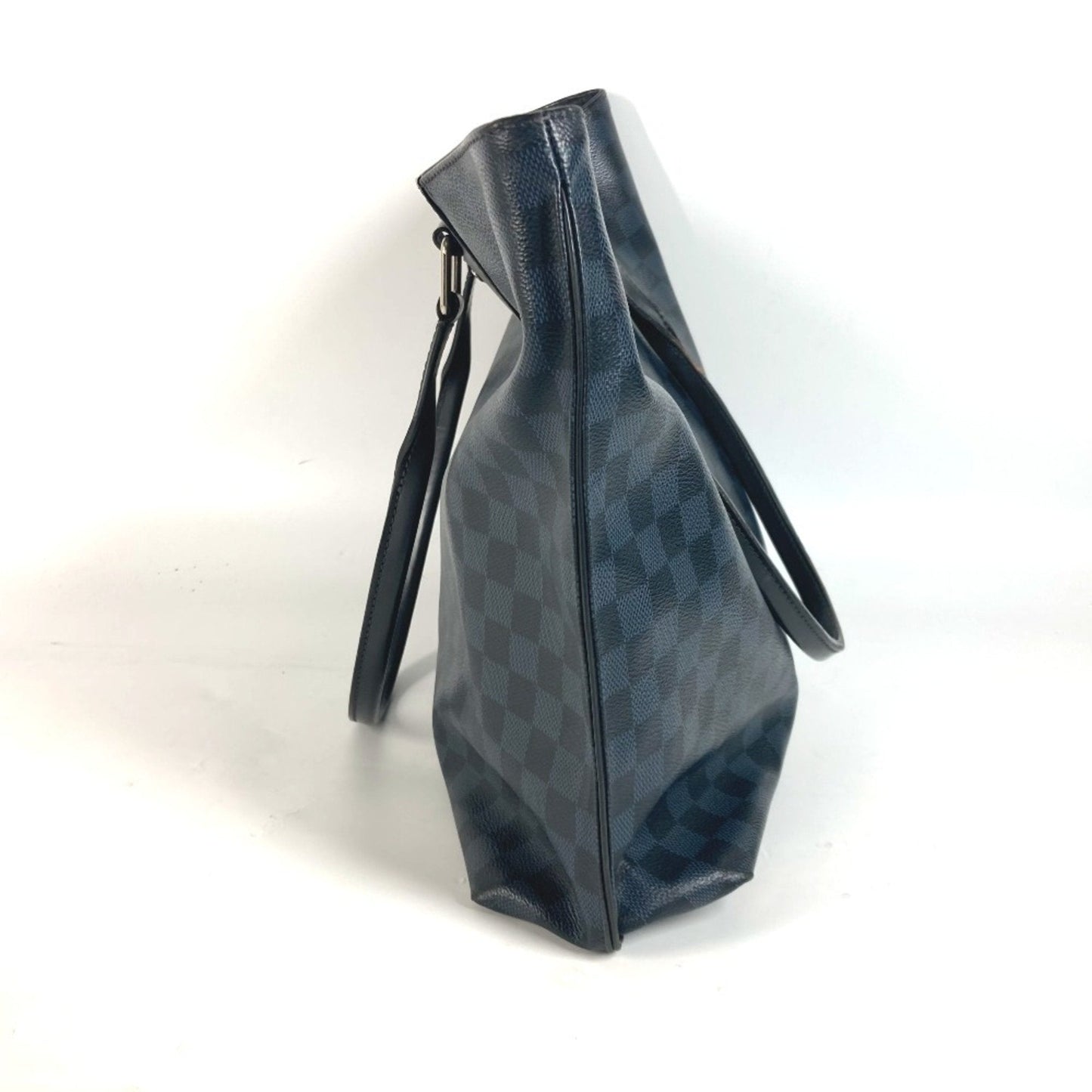 Louis Vuitton Navy Damier Canvas Shoulder Bag Tote Bag