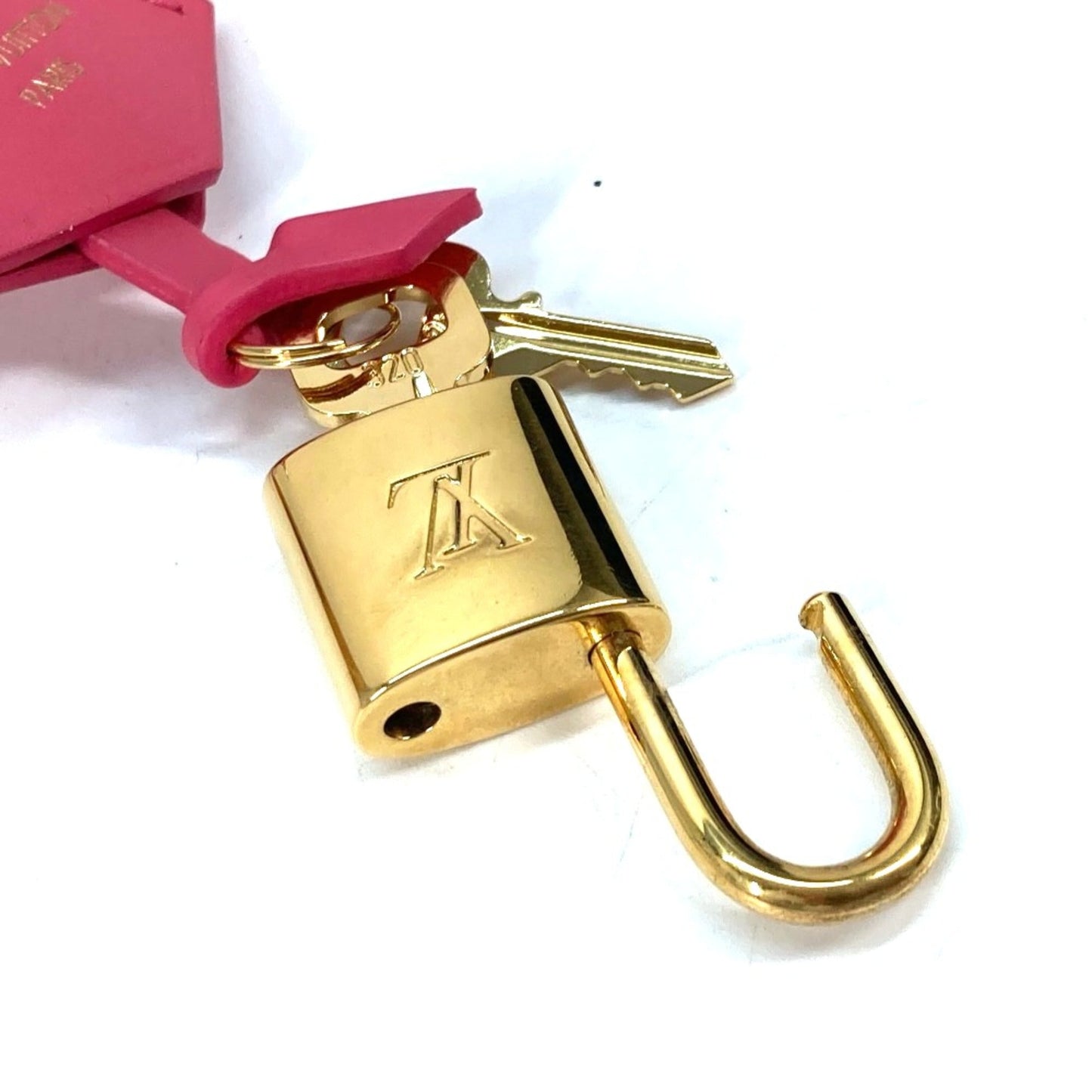 Louis Vuitton Pink Leather Shoulder Bag
