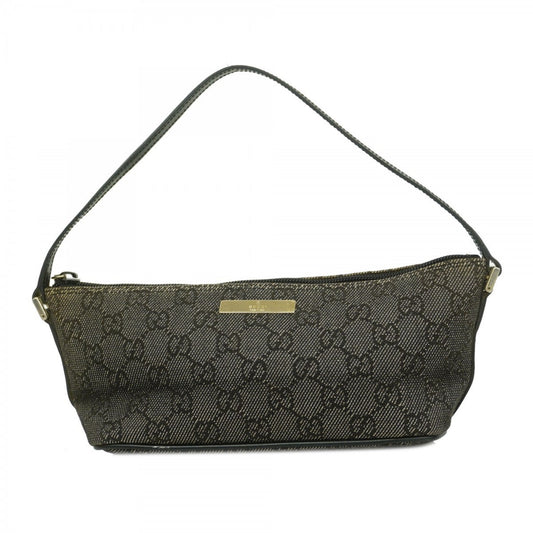 Gucci Black Canvas Handbag ()