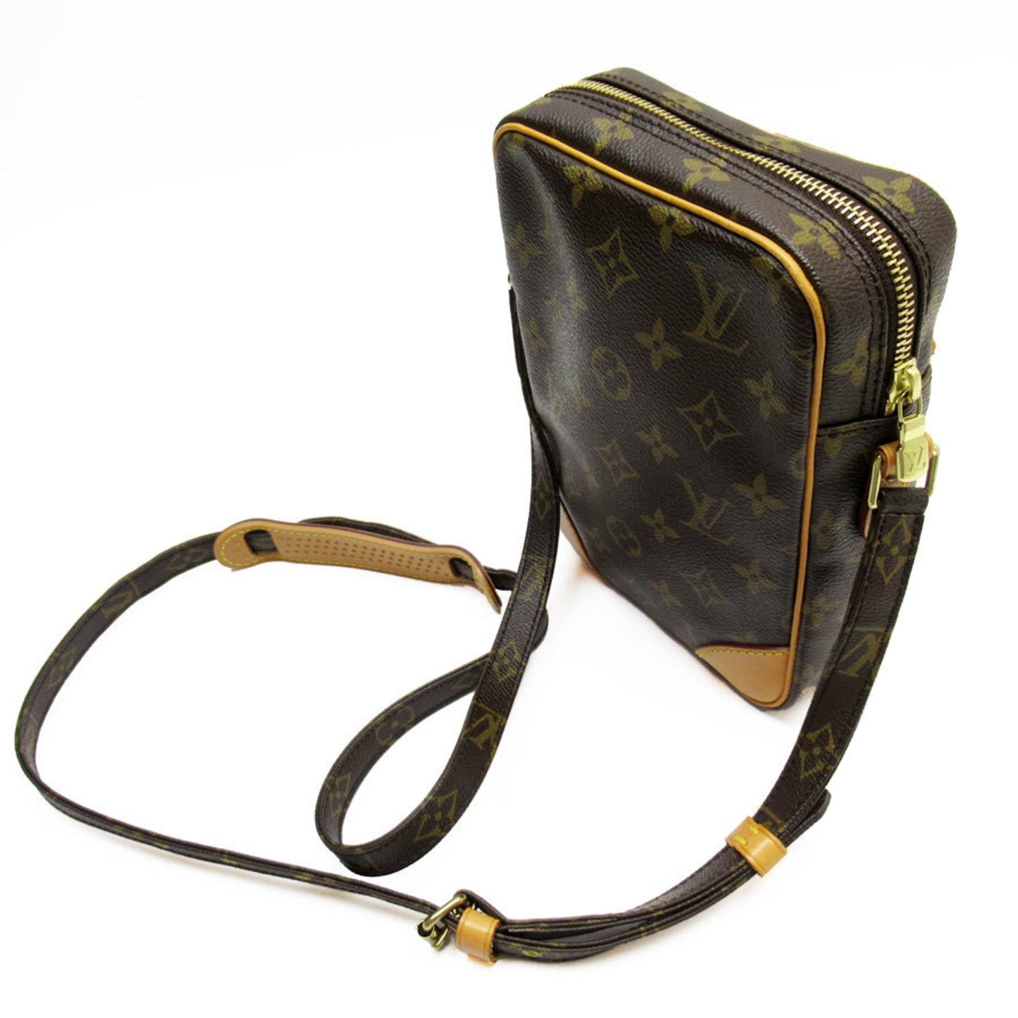 Louis Vuitton Brown Monogram Canvas Shoulder Bag