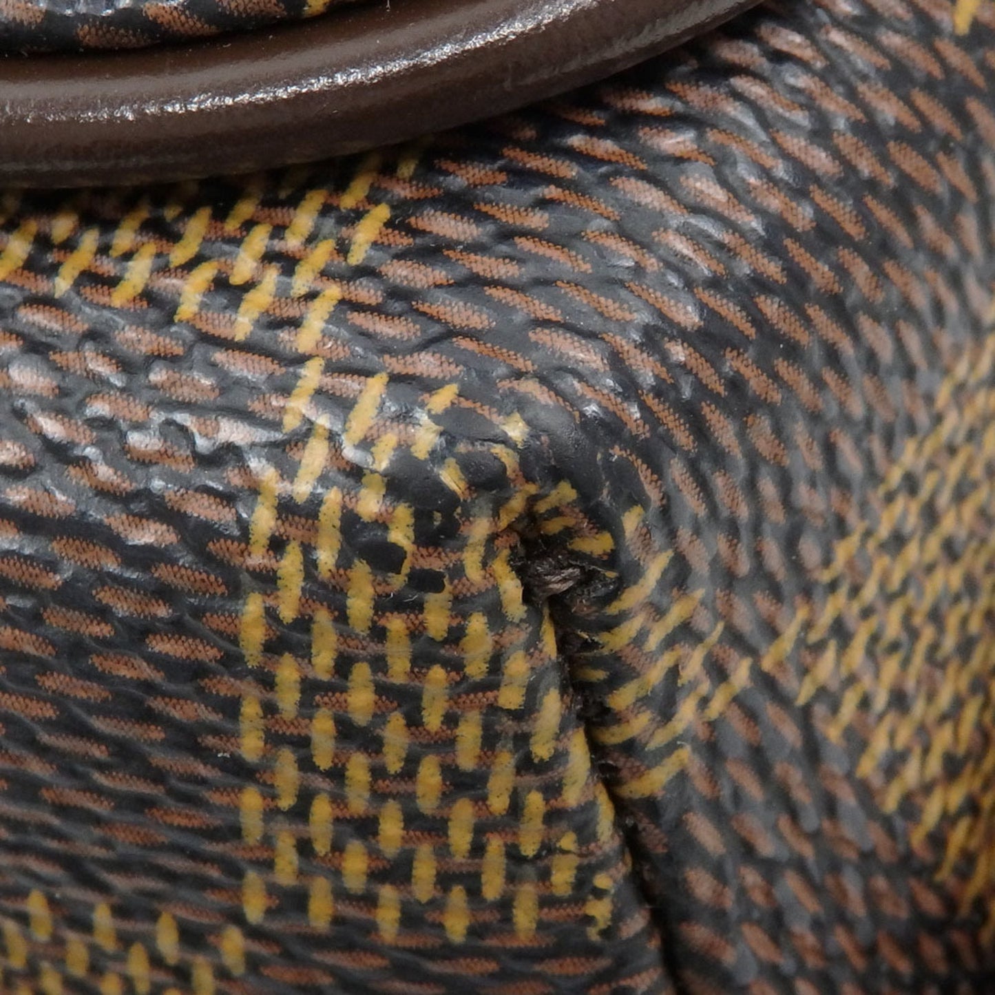 Louis Vuitton Damier Damier Canvas Ebene Shoulder Bag