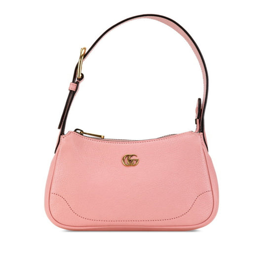 Gucci Pink Leather Shoulder Bag ()