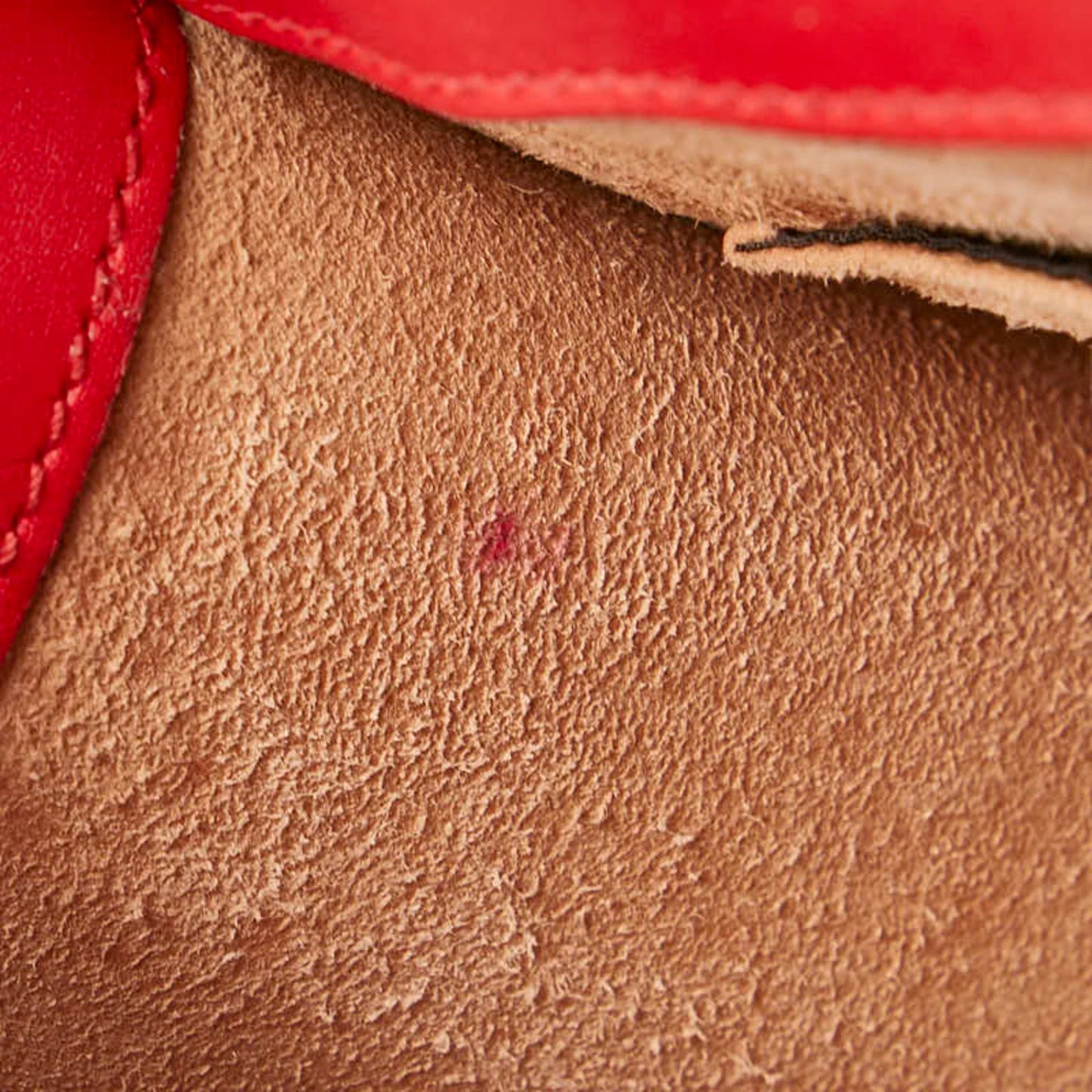 Gucci Red Color Leather Shoulder Bag