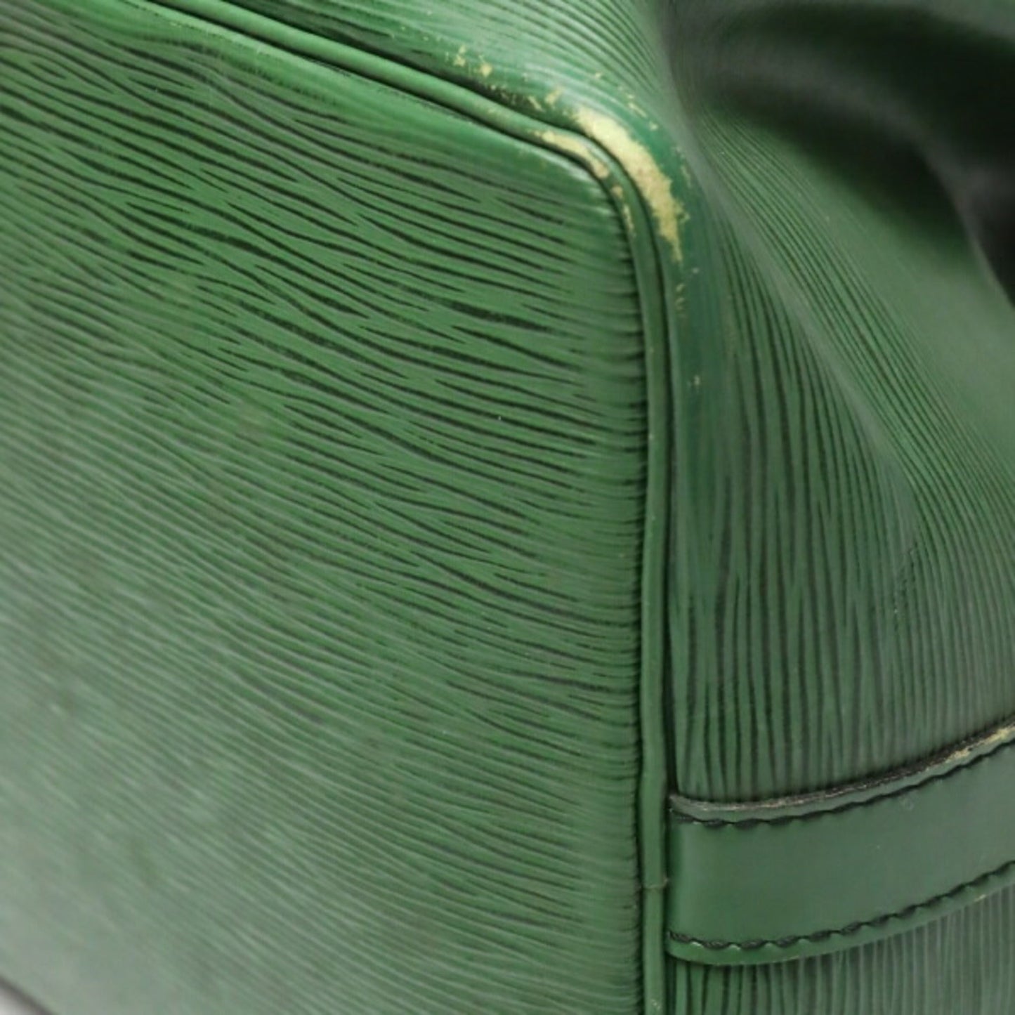 Louis Vuitton Borneo Green Epi Leather Shoulder Bag