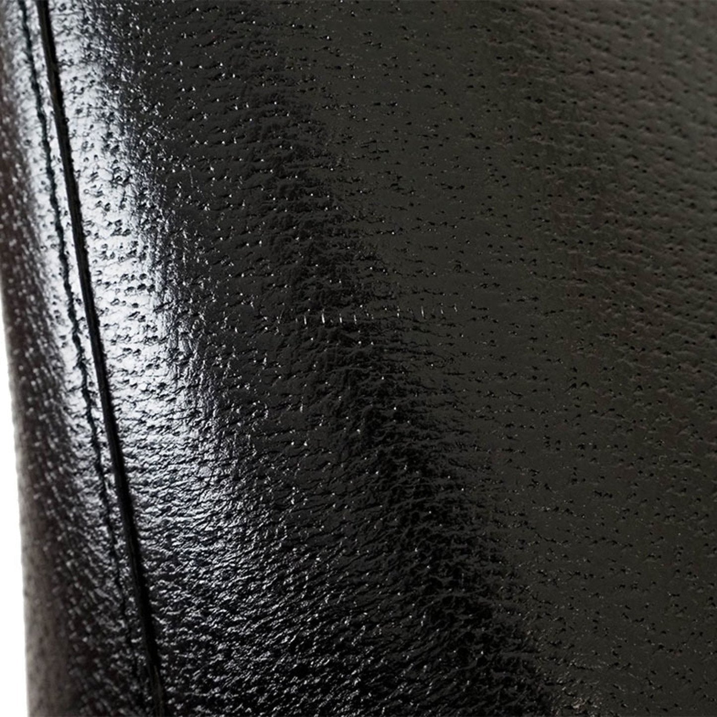 Gucci Bamboo Black Leather Handbag